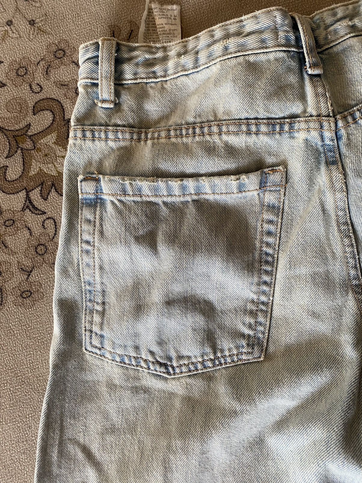 JNCO Zara Faded Color Super Baggy Denim Size US 28 / EU 44 - 7 Thumbnail