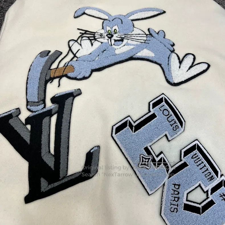 Louis Vuitton Louis Vuitton Bugs Bunny Patchwork Baseball Jacket Size US M / EU 48-50 / 2 - 7 Thumbnail