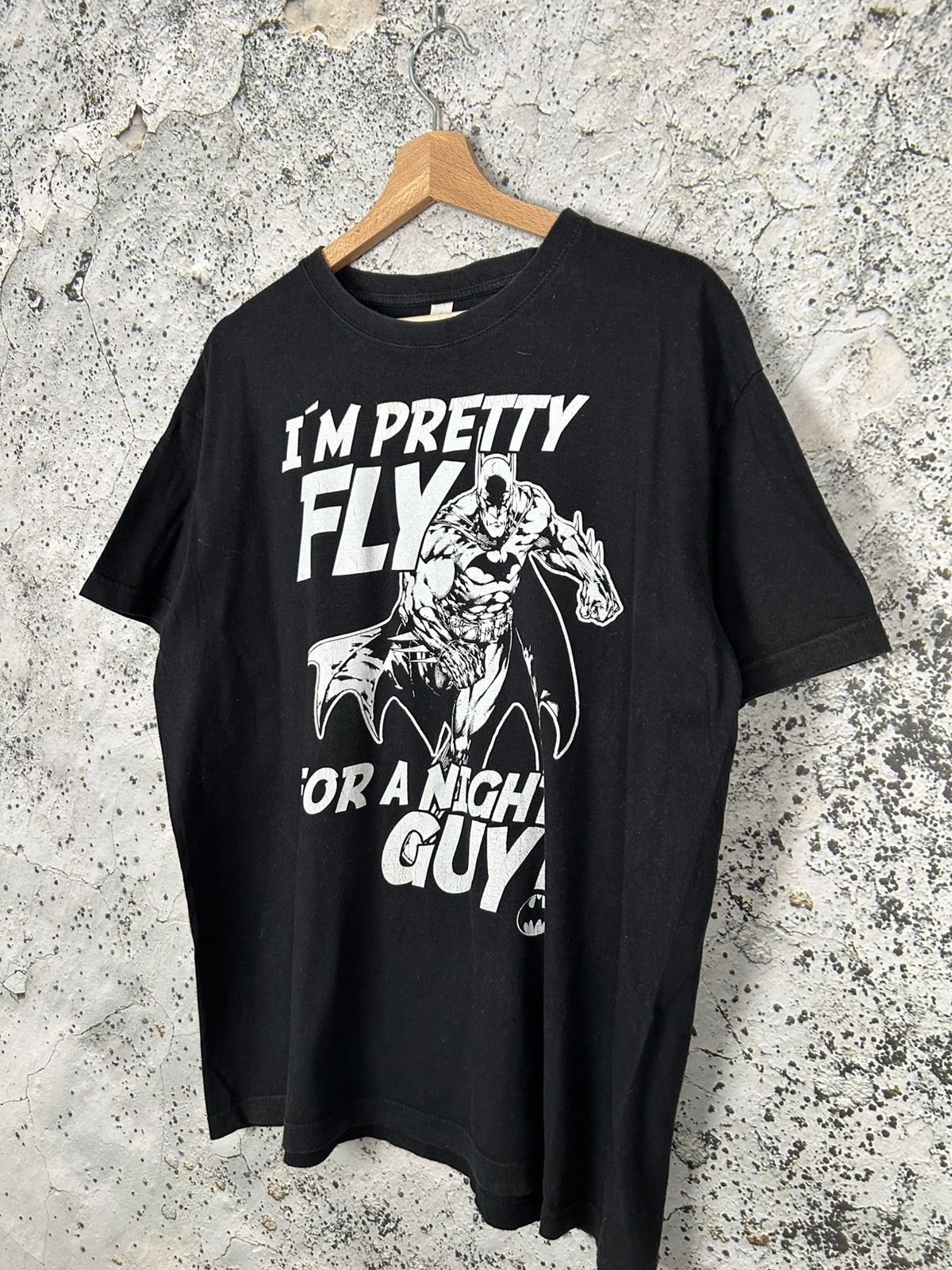 Vintage Vintage Batman Graphic Tee Superhero Alternative Grunge Size US XL / EU 56 / 4 - 2 Thumbnail