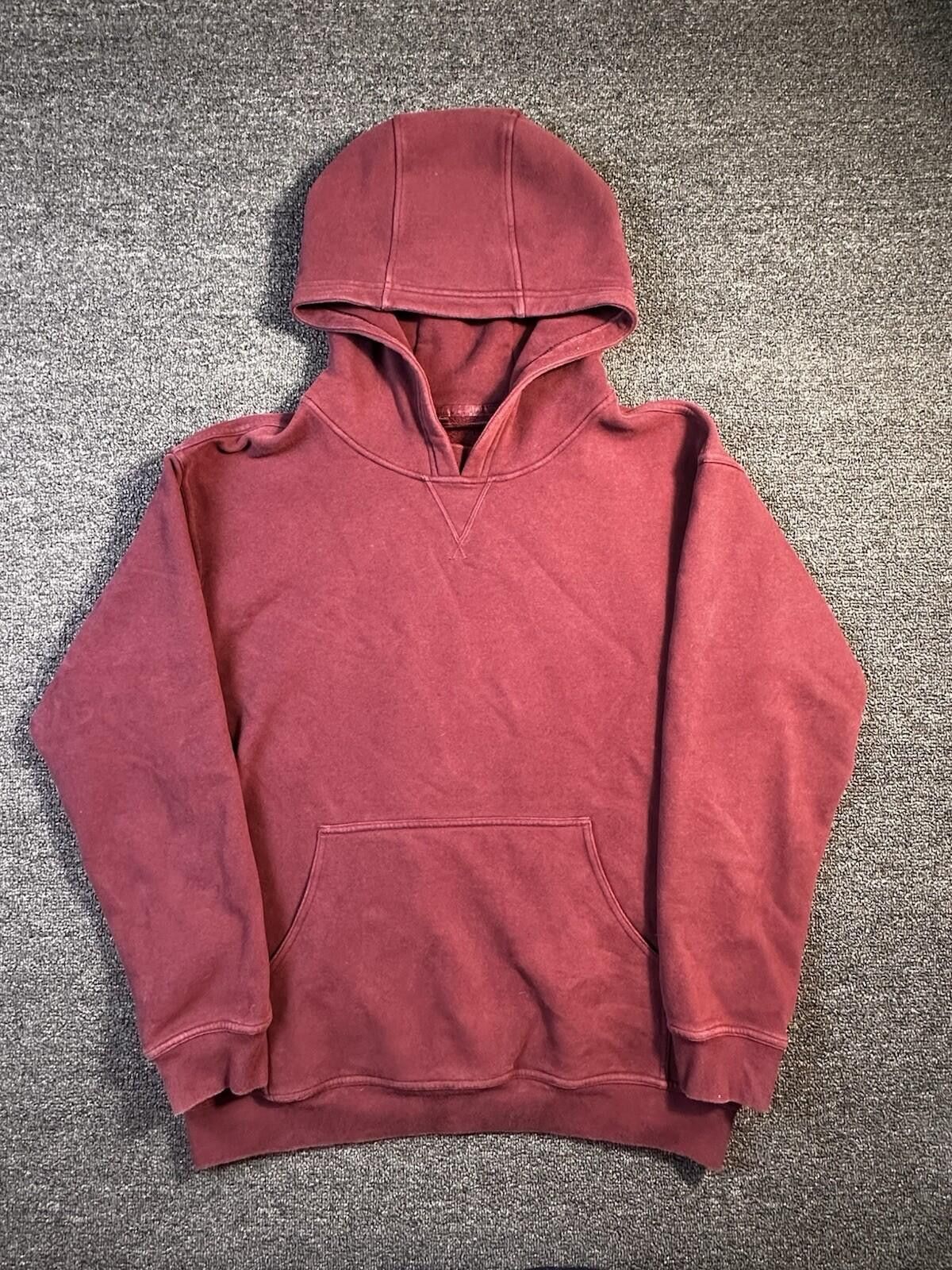 Lululemon Lululemon Women Steady State SuperLoft Hoodie Burgandy Sz 10 Size L / US 10 / IT 46 - 1 Thumbnail