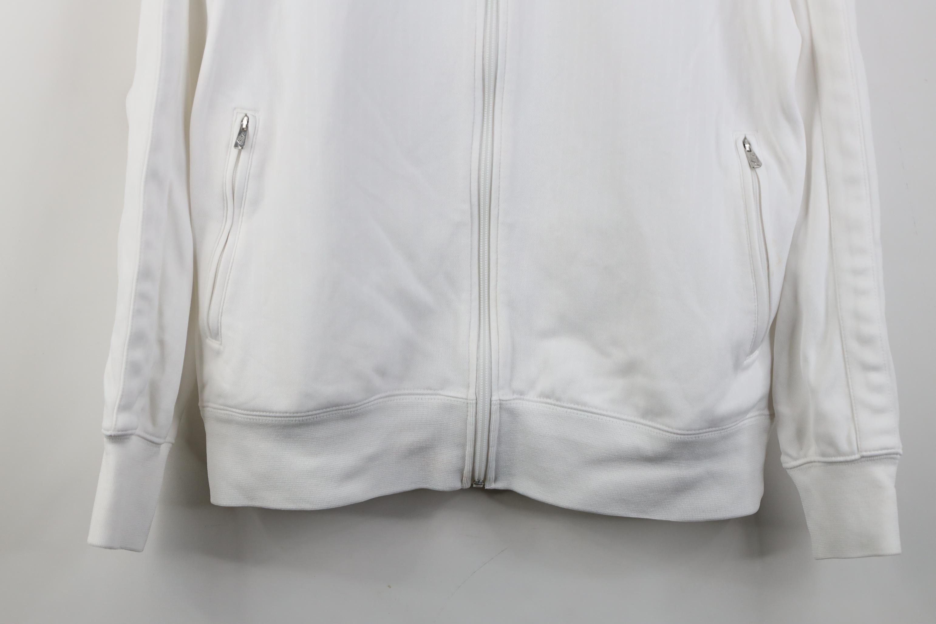 Nike Vintage Nike Team USA Soccer Football Full Zip Jacket White Size US L / EU 52-54 / 3 - 3 Thumbnail