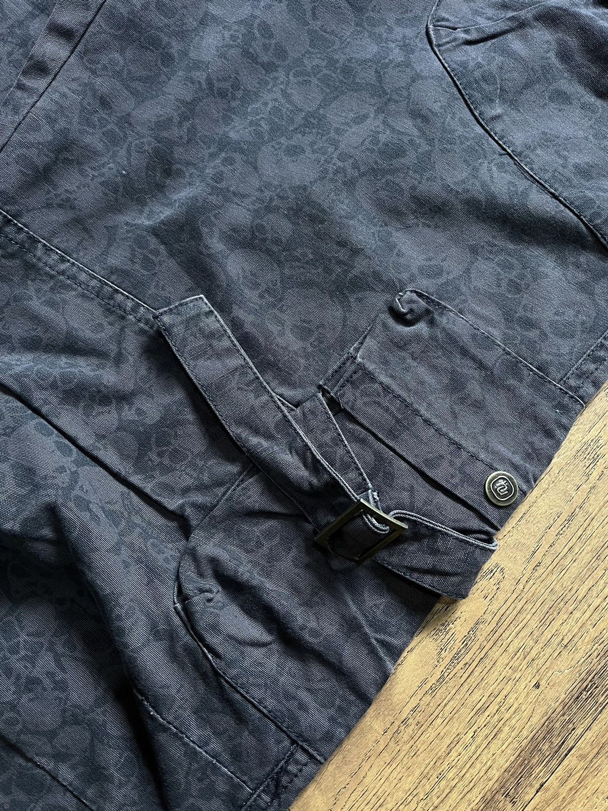Japanese Brand × Neighborhood × Seditionaries Vintage 2000s Neighborhood Japan Skull Bones Printed Bondage Size US 36 / EU 52 - 6 Thumbnail