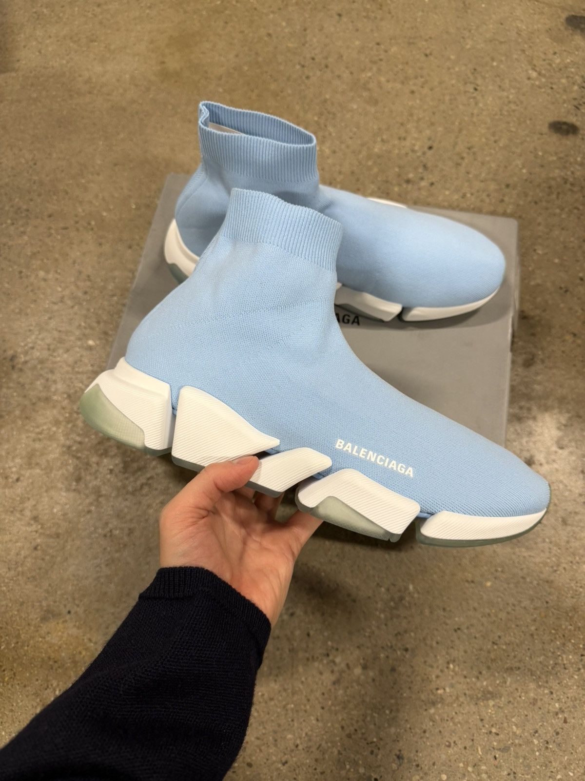 Balenciaga Balenciaga Paris Speed Trainer 2.0 1000$ NEW Size US 8 / EU 41 - 3 Thumbnail