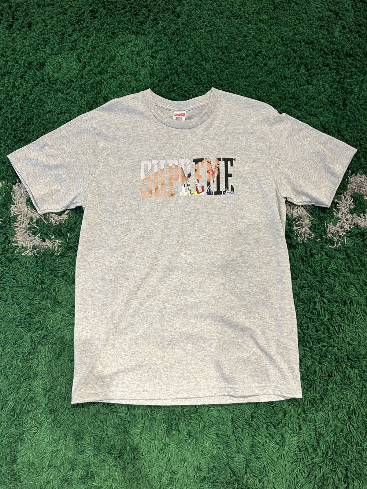 Supreme Supreme Tera Patrick Collegiate Tee Ash Grey Size US S / EU 44-46 / 1 - 1 Thumbnail