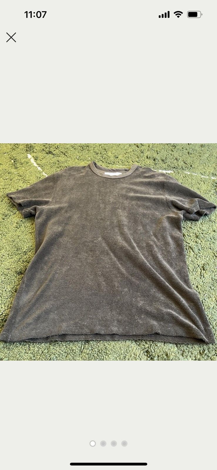 Our Legacy Our Legacy t-shirt men’s large brown terry towelling Size US L / EU 52-54 / 3 - 1 Thumbnail