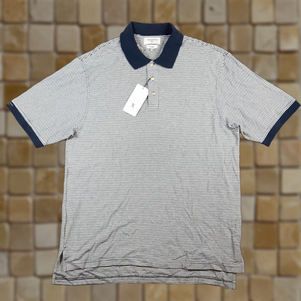 Izod VINTAGE IZOD Polo Shirt Striped Grunge Skater Preppy Size XL Breathable Relaxed Fit Collar Shirt Size US XL / EU 56 / 4 - 1 Thumbnail