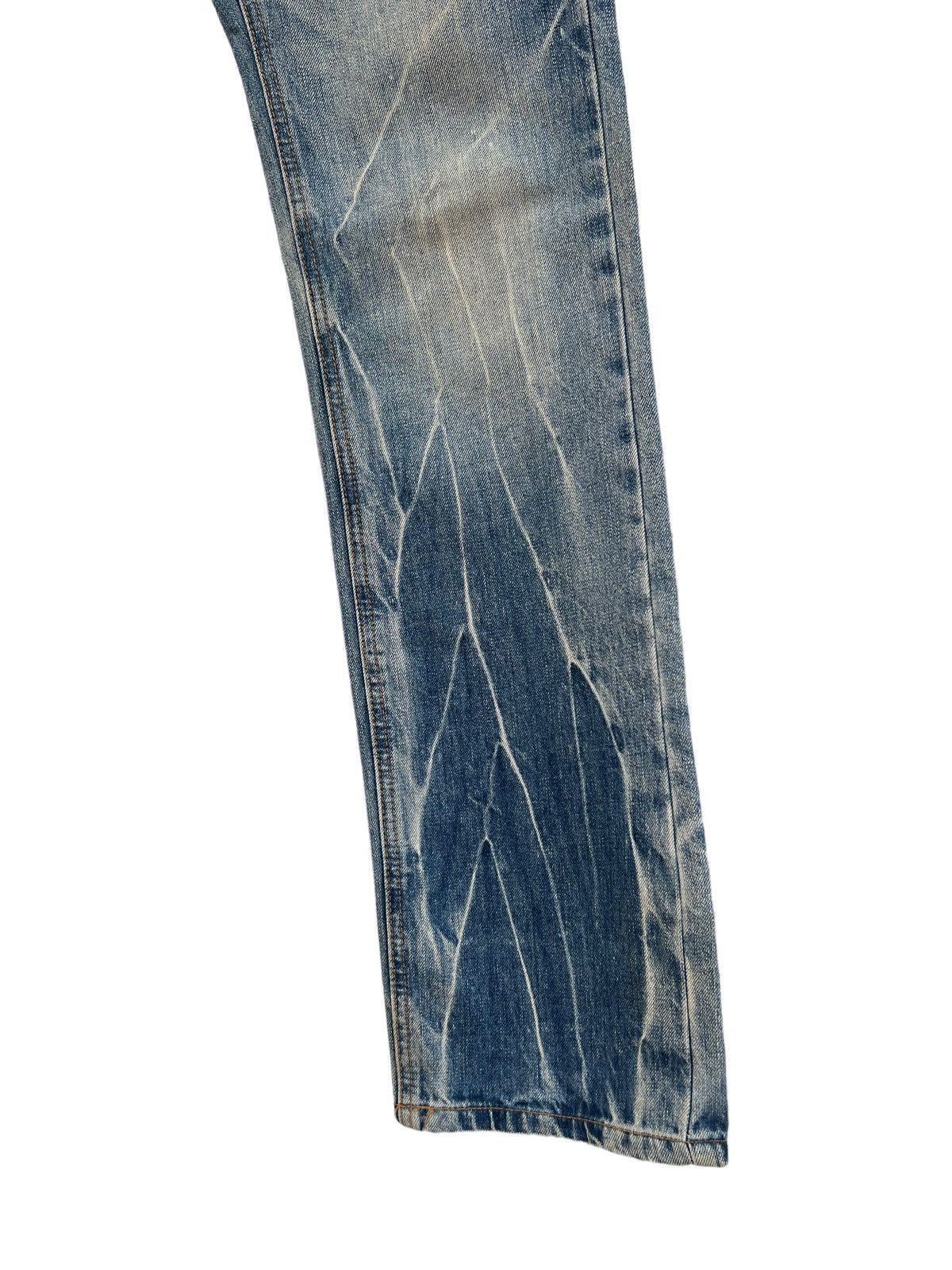 JACKROSE Jackrose Bleached Distressed Denim Patches Denim Jeans Size US 31 - 14 Thumbnail
