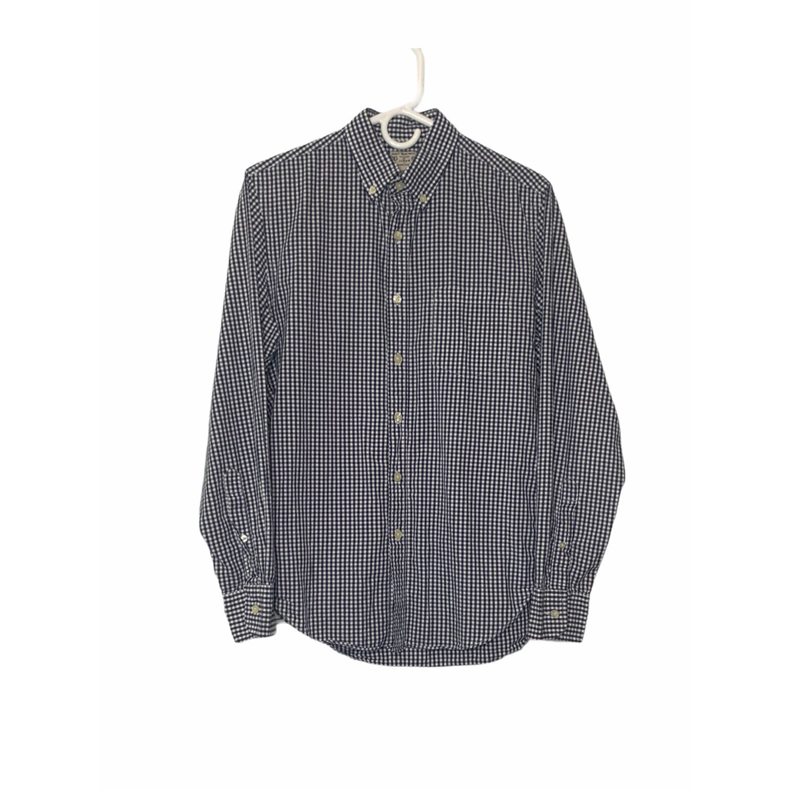 J.Crew J Crew Blue Gingham Long Sleeve Casual Shirt Size Small Size US S / EU 44-46 / 1 - 5 Thumbnail