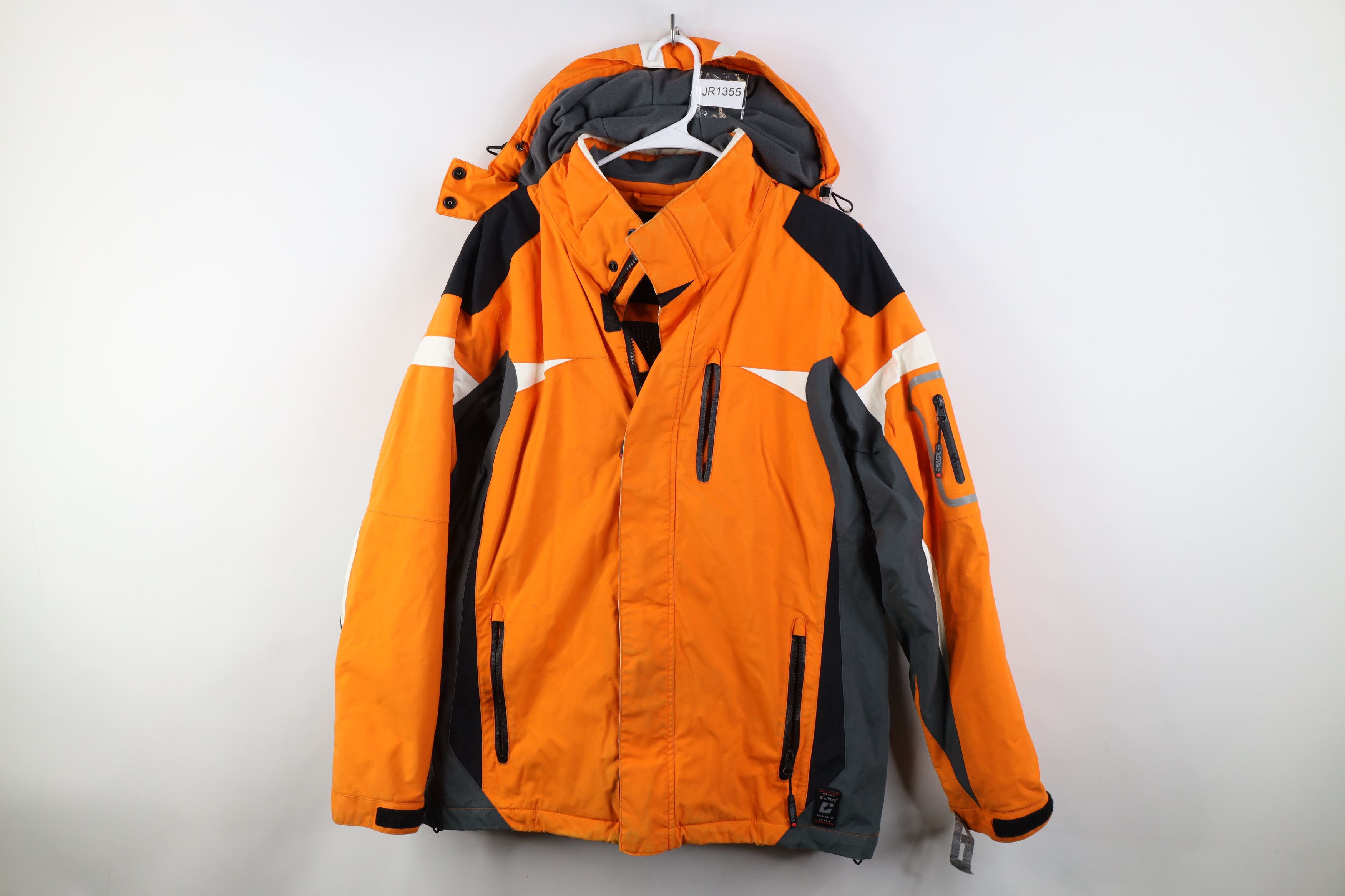 Vintage Vintage Y2K Streetwear Lined Hooded Ski Snowboard Jacket Size US M / EU 48-50 / 2 - 1 Thumbnail