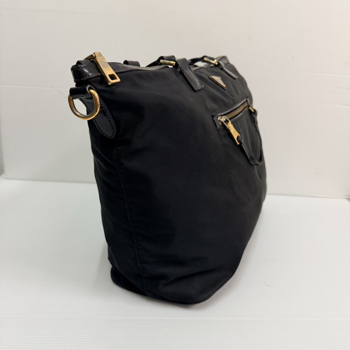Prada Prada Nylon Large Tote Bag Size ONE SIZE - 3 Thumbnail