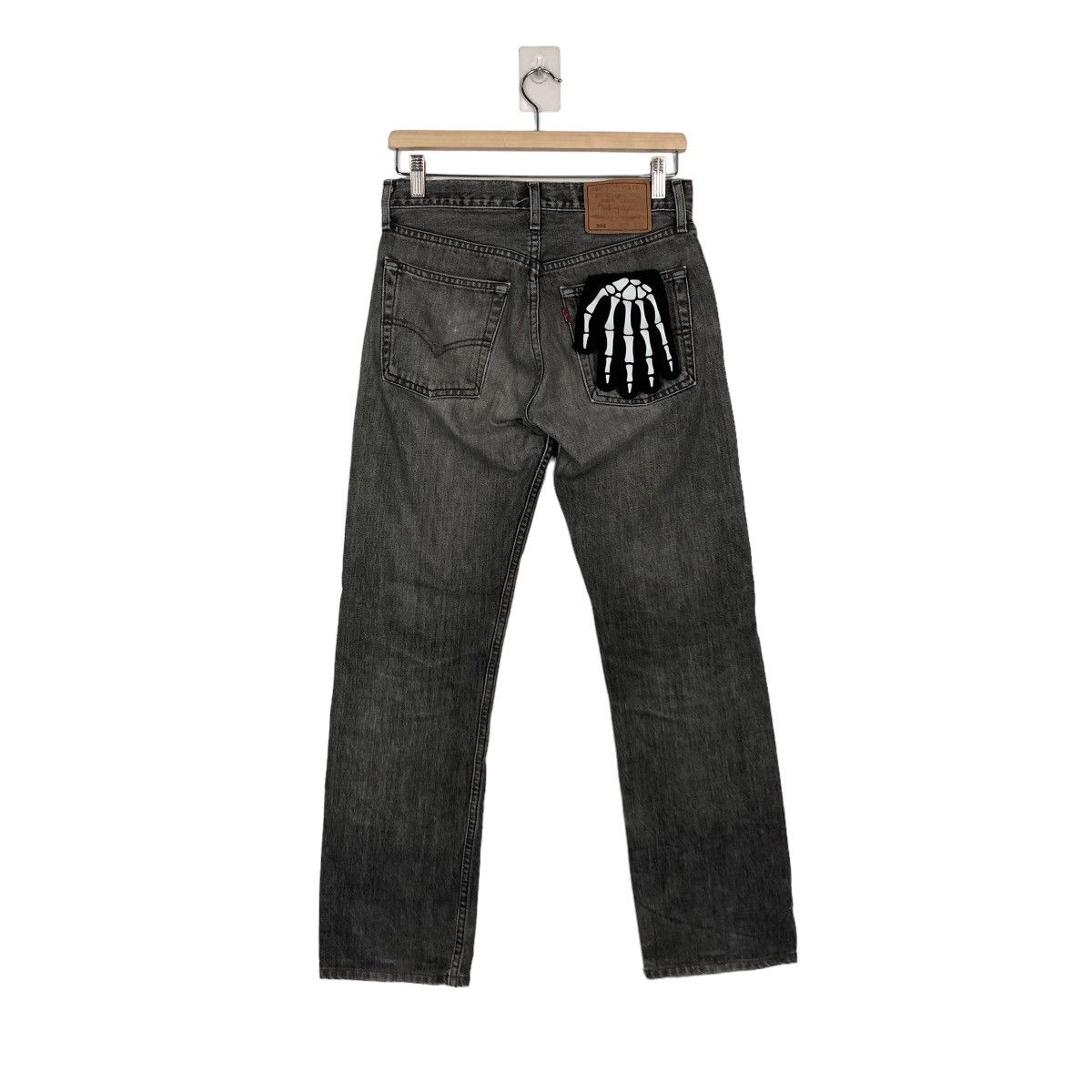 Levi's Vintage Clothing 🔥VINTAGE DISTRESSED DENIM JEANS LEVI’S LOT 505 Size US 28 / EU 44 - 6 Thumbnail