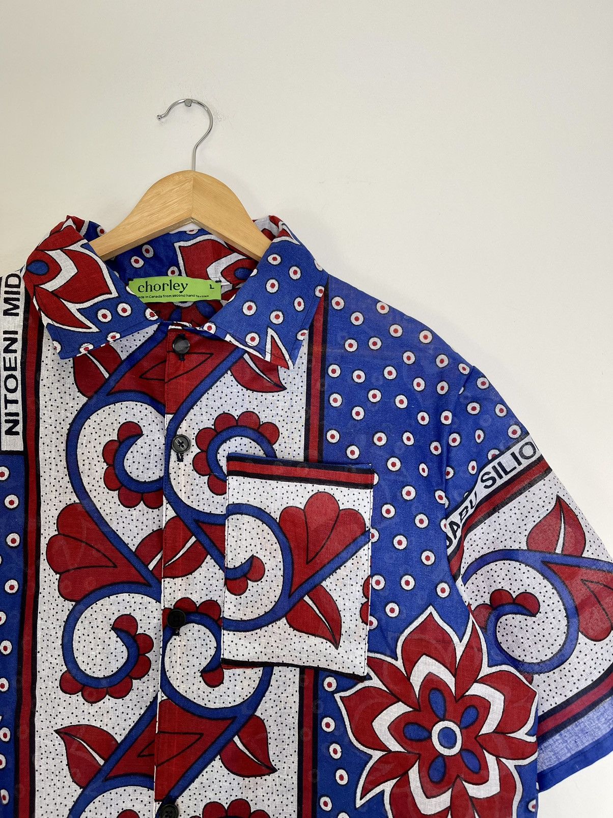 Chorley Ss24 handmade Indian print camp collar bowling shirt Size US L / EU 52-54 / 3 - 2 Thumbnail