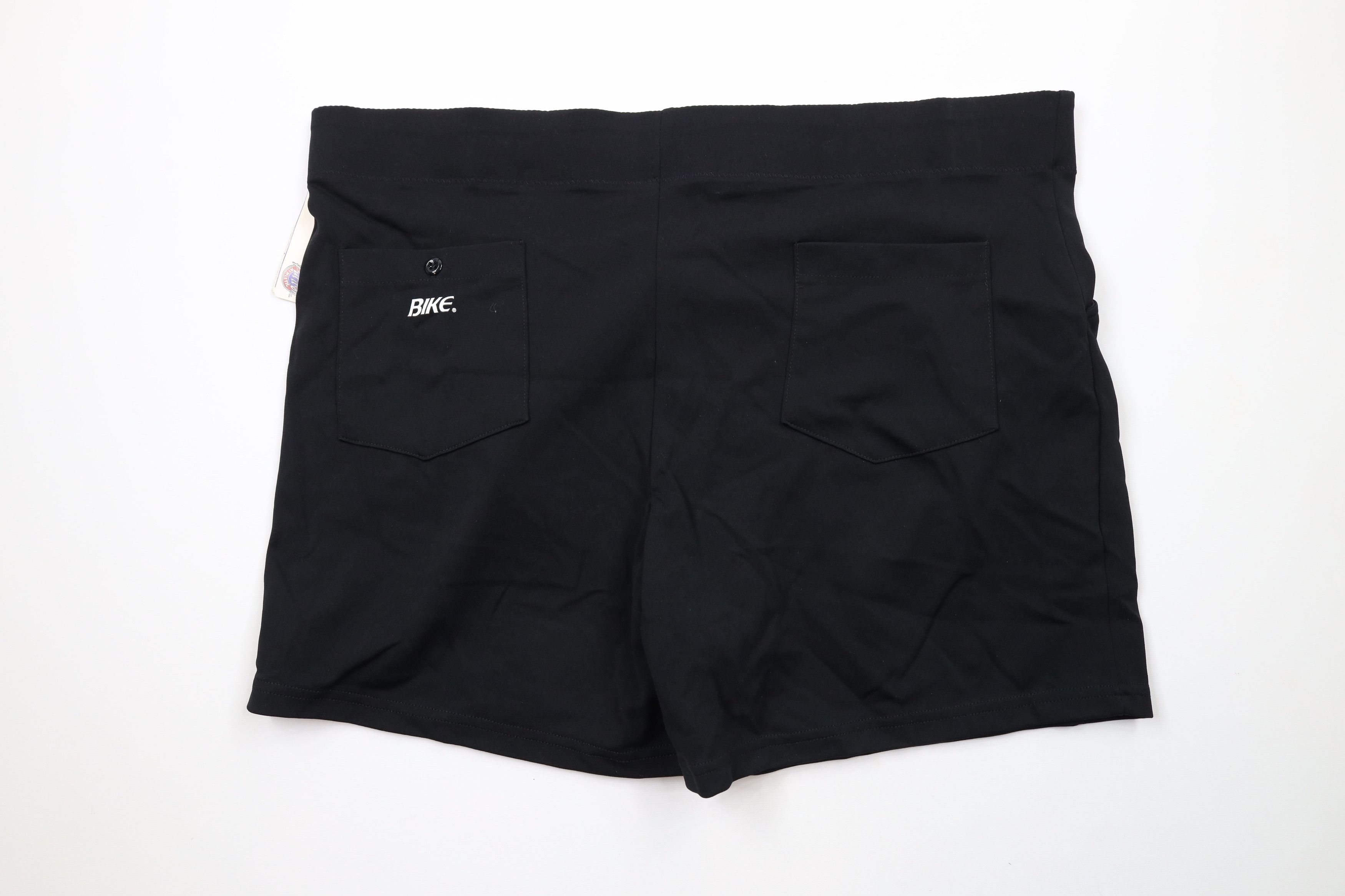 Vintage Deadstock Vintage 90s Streetwear Knit Coaches Shorts Black Size US 38 / EU 54 - 10 Thumbnail