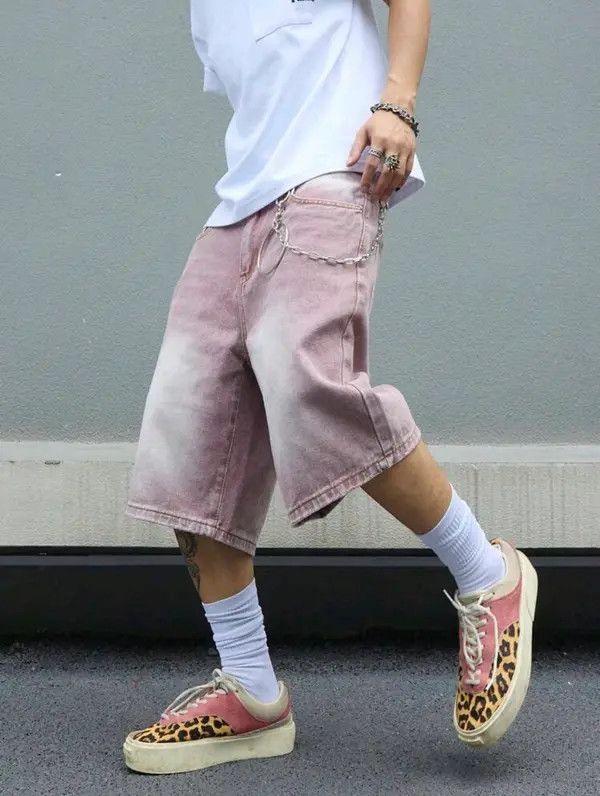 Jean Kitazawa x Fuji Faded Purple Jorts Jeans sh Size US 37 - 5 Thumbnail