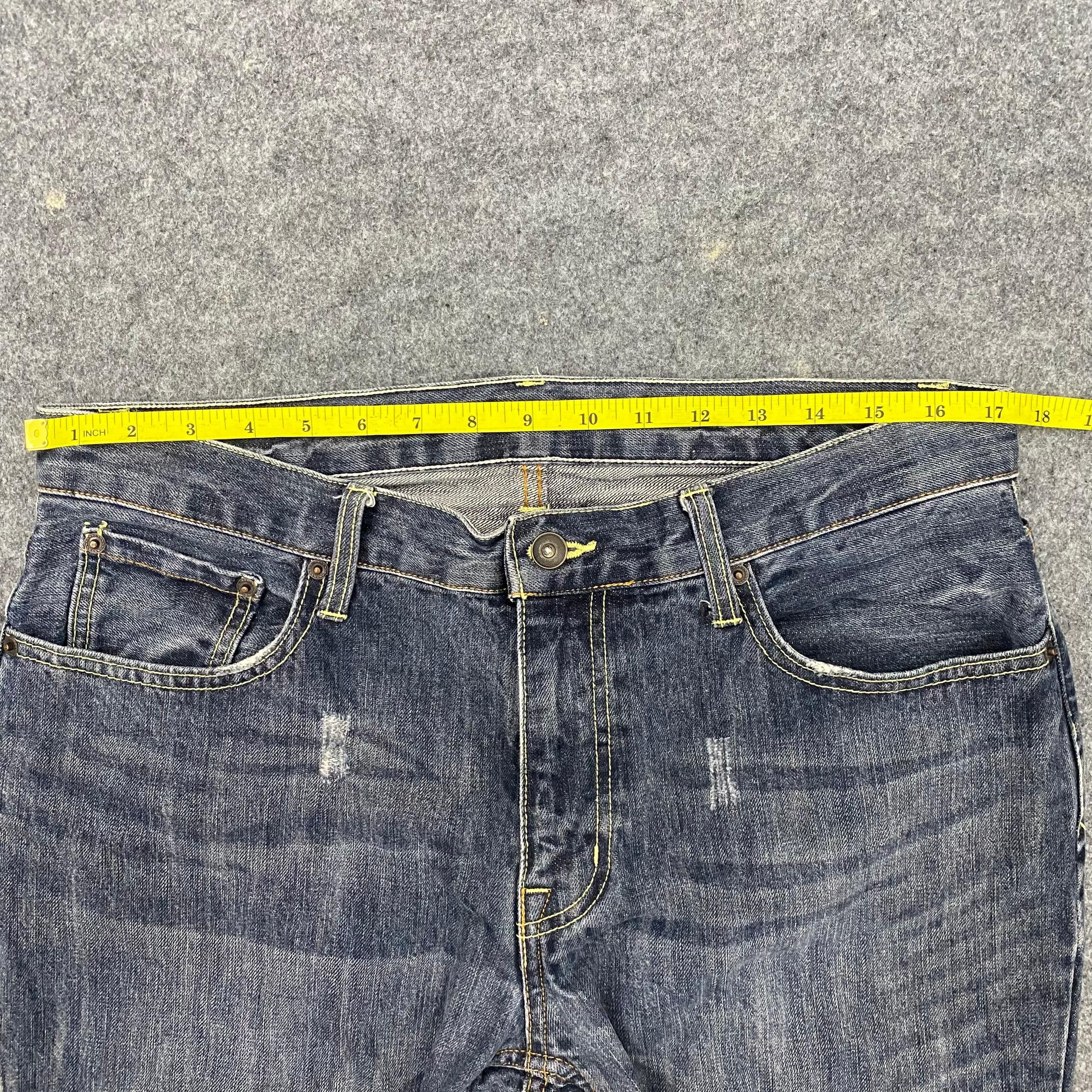 If Six Was Nine 💥Best Offer💥Vintage Japanese Brand Denim Size US 34 / EU 50 - 7 Thumbnail