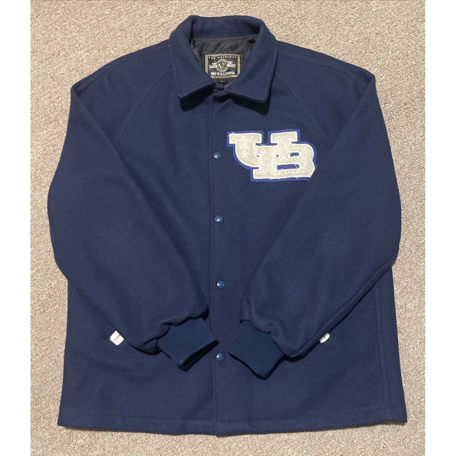 Other Vintage 70s 80s Large University of Buffalo UB Bulls Varsity Size US L / EU 52-54 / 3 - 8 Thumbnail