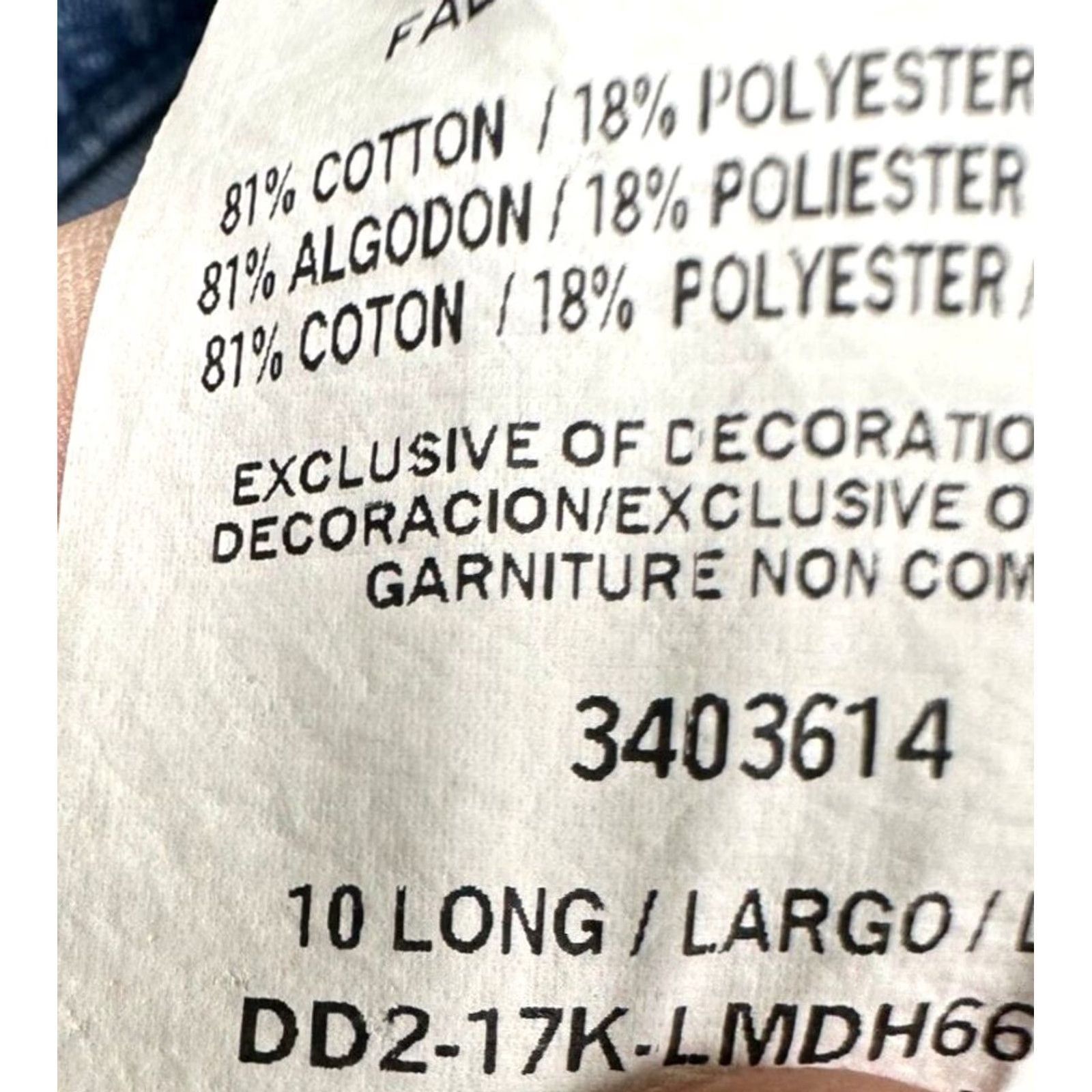 Lee VINTAGE? No. Size 32" / US 10 / IT 46 - 5 Thumbnail