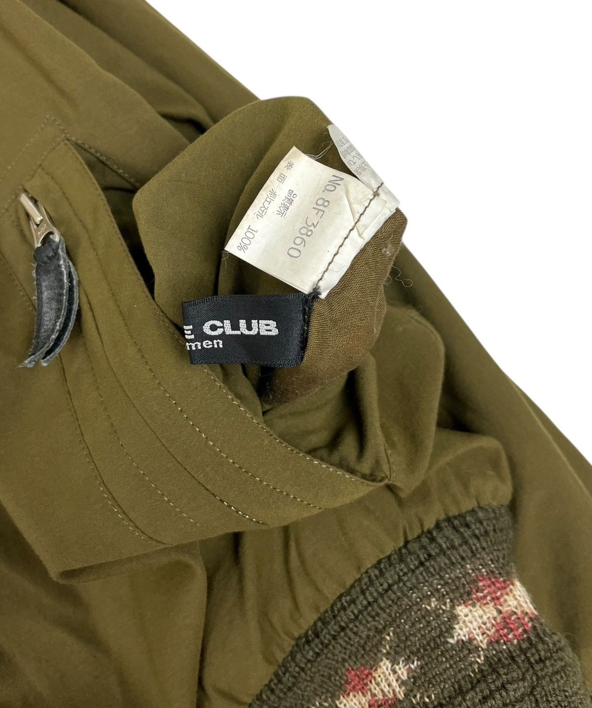 Nicole Club Vtg Reversible Nicole Club For Men Wool Cotton Heavy Jacket Size US M / EU 48-50 / 2 - 20 Thumbnail