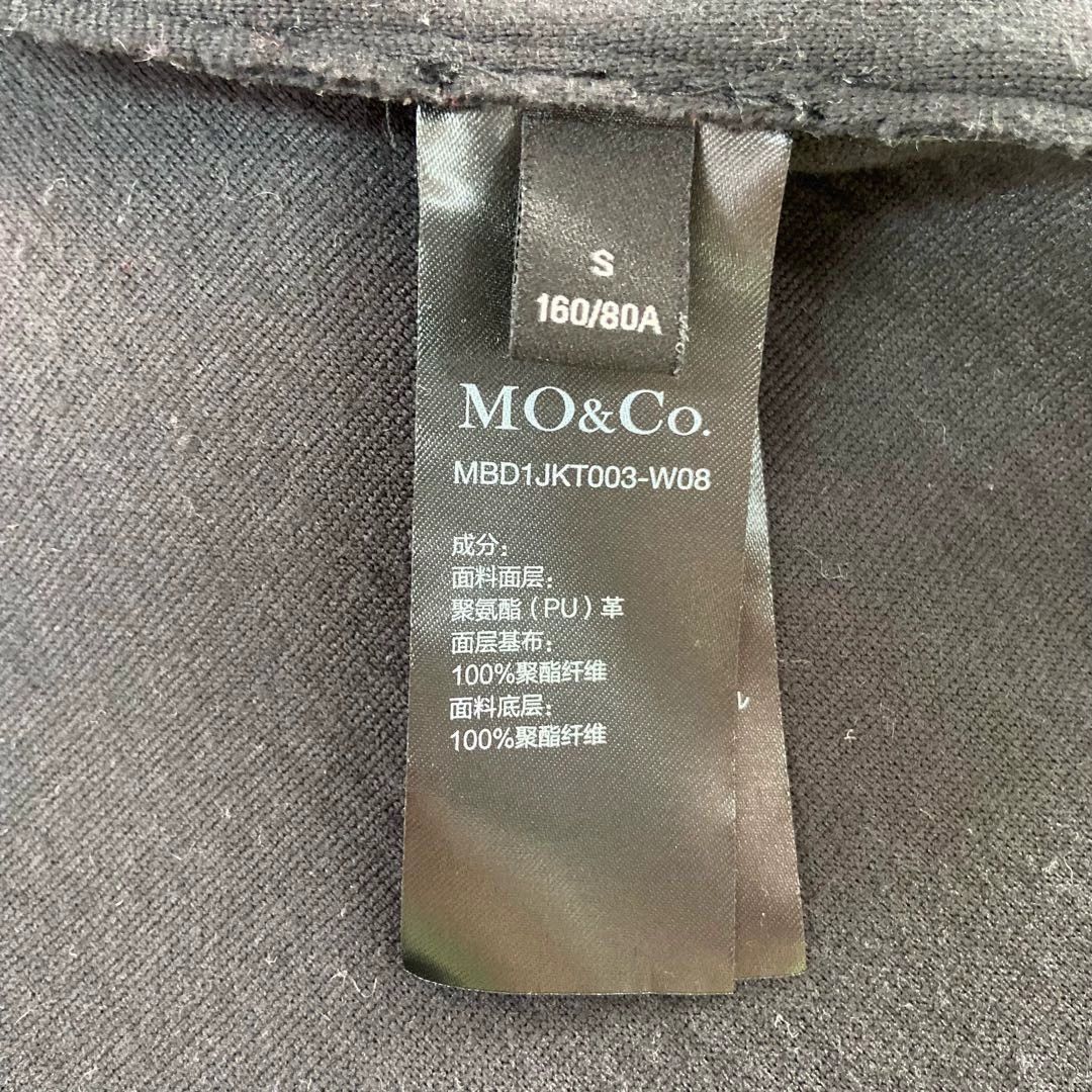Other Mo&Co Black Leather Jacket Size S Size US S / EU 44-46 / 1 - 8 Thumbnail