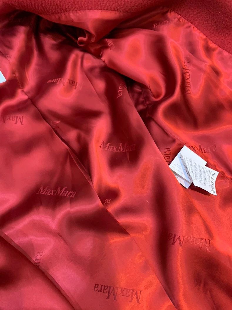 Other MaxMara Rialto Red Wool Coat-2508 Size US S / EU 44-46 / 1 - 7 Thumbnail