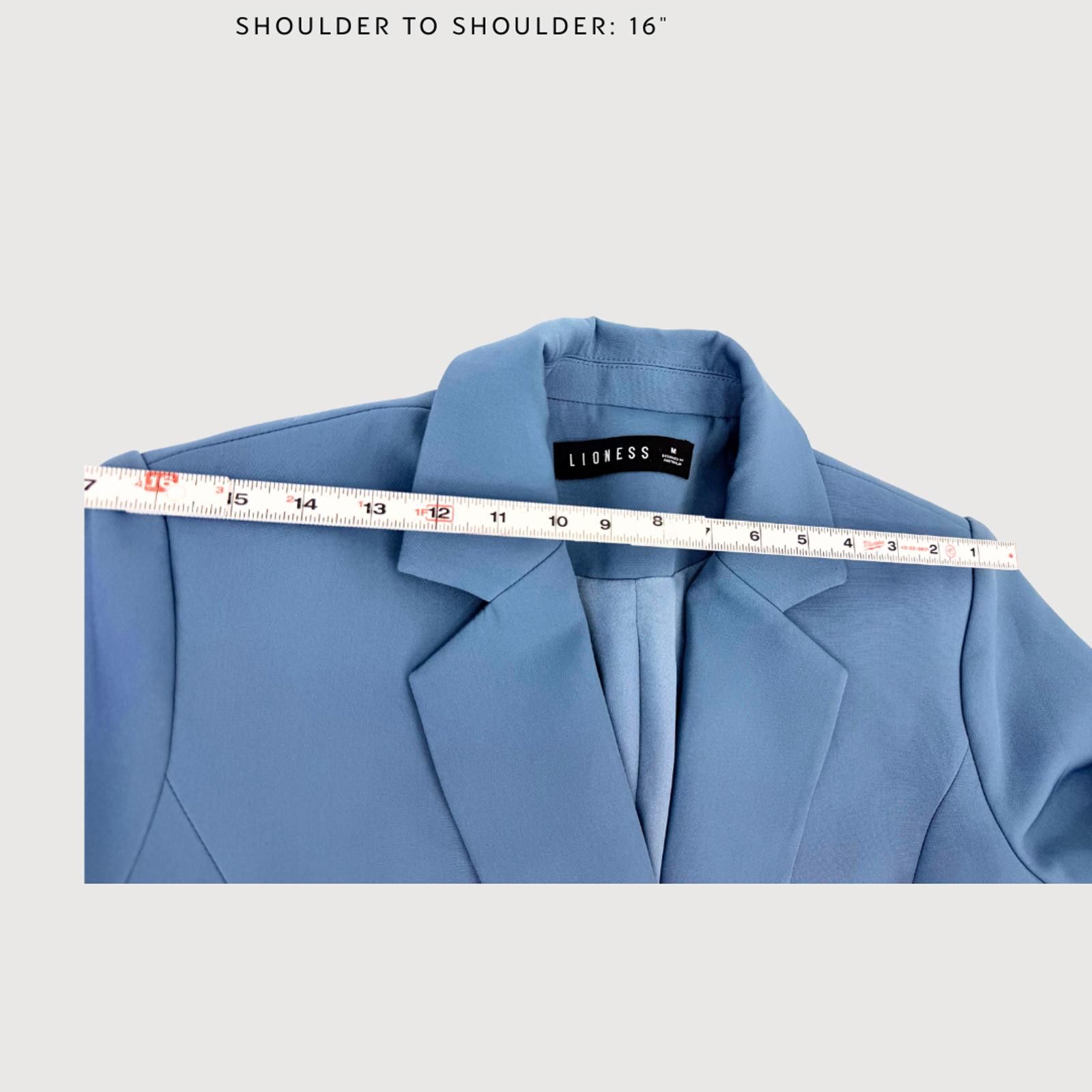 Lioness Lioness Oversized Boyfriend Blazer Slate Blue M Size M / US 6-8 / IT 42-44 - 6 Thumbnail