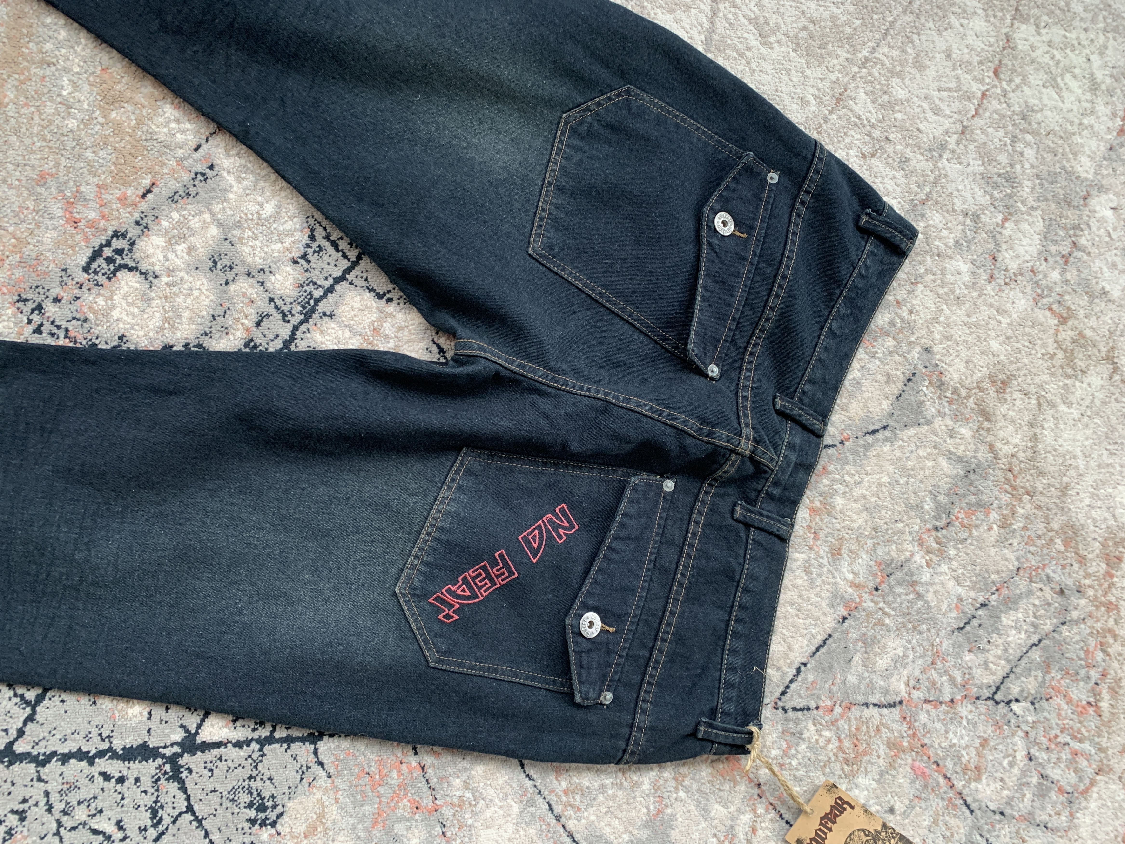 No Fear × Vintage Vintage No Fear Denim Pants Size US 38 / EU 54 - 9 Thumbnail