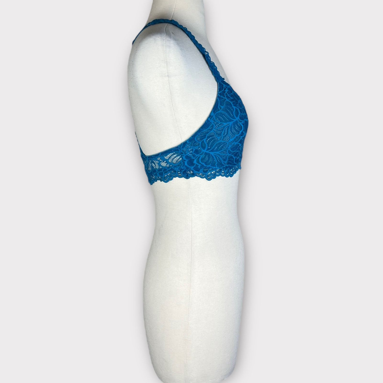 Target Basics Xhilaration | Women's Racerback Lace Bralette Bra | Small Size ONE SIZE - 4 Thumbnail