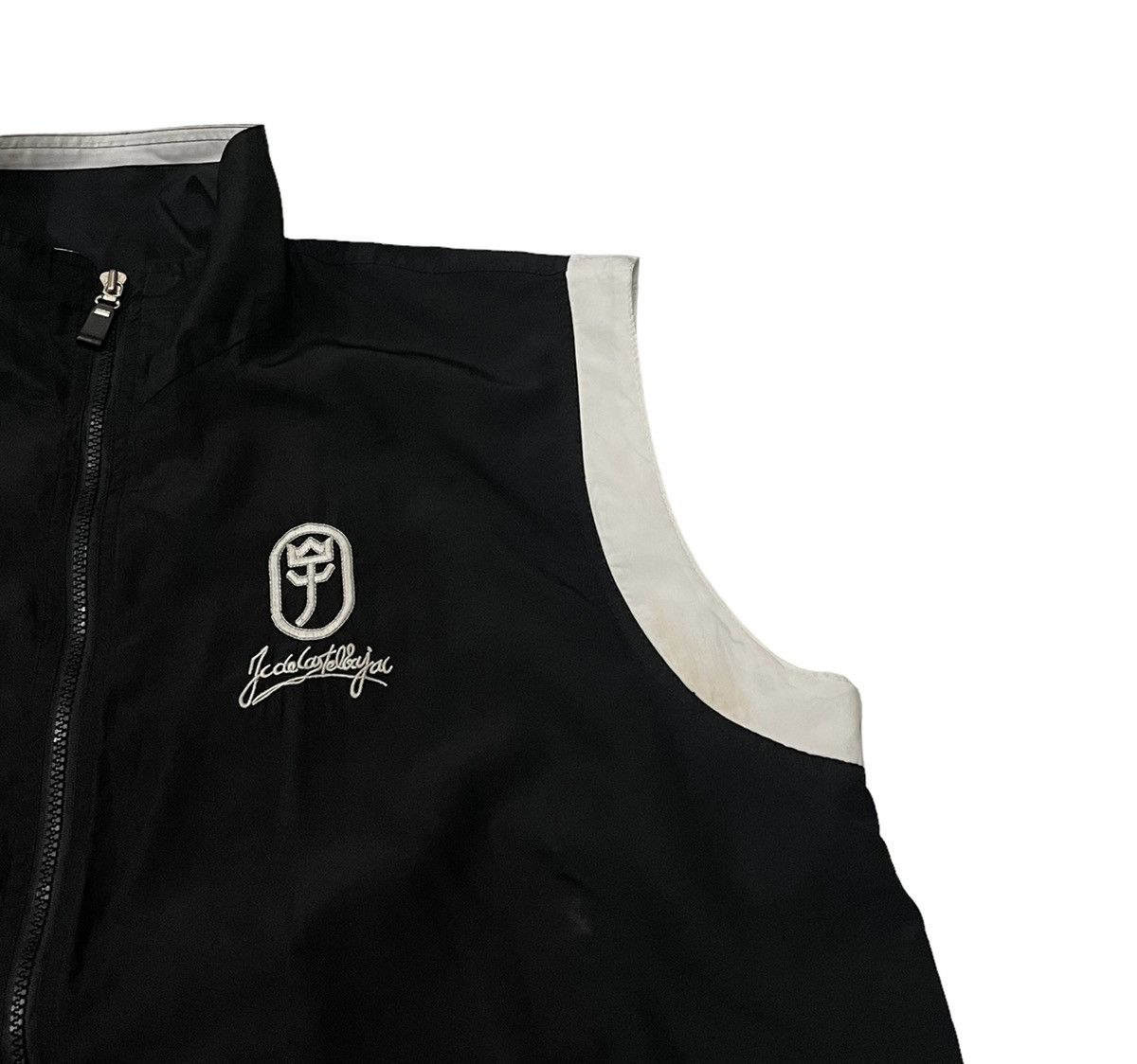 Jean Charles De Castelbajac × Vintage Vintage Jean Charles De Castelbajac Embroidery Logo Vest Size US XL / EU 56 / 4 - 2 Thumbnail