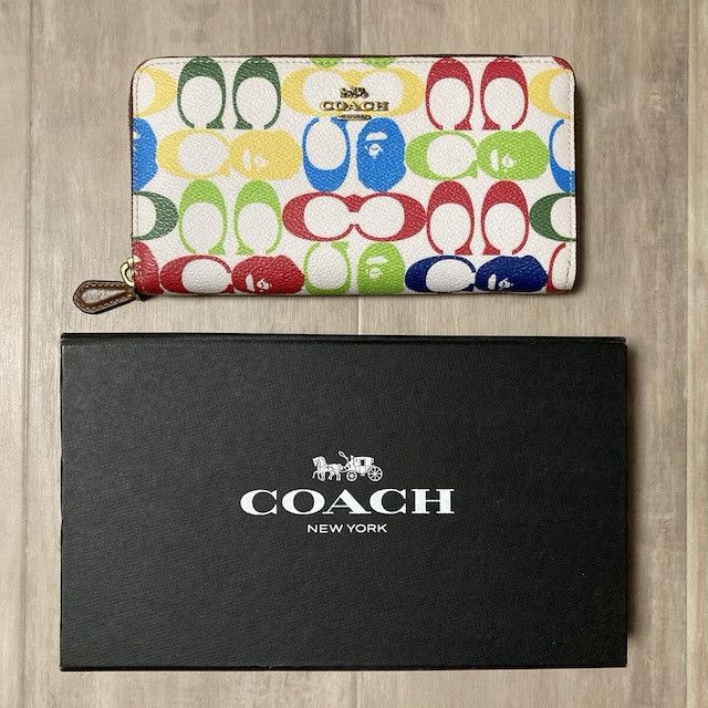 Bape × Coach BAPE × COACH ZIP AROUND WALLET MULTI COLOR a bathing ape Size ONE SIZE - 1 Thumbnail