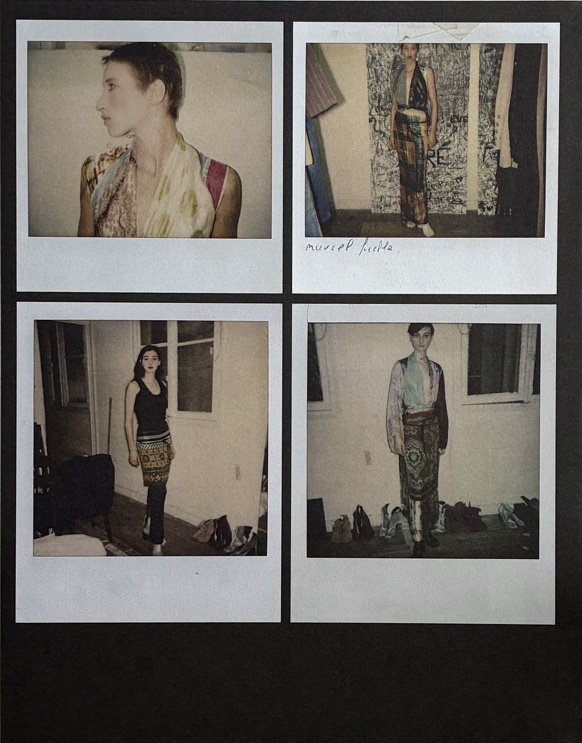 Maison Margiela Maison Margiela Archive Fashion collage photo framed 9x12 Size ONE SIZE - 2 Thumbnail