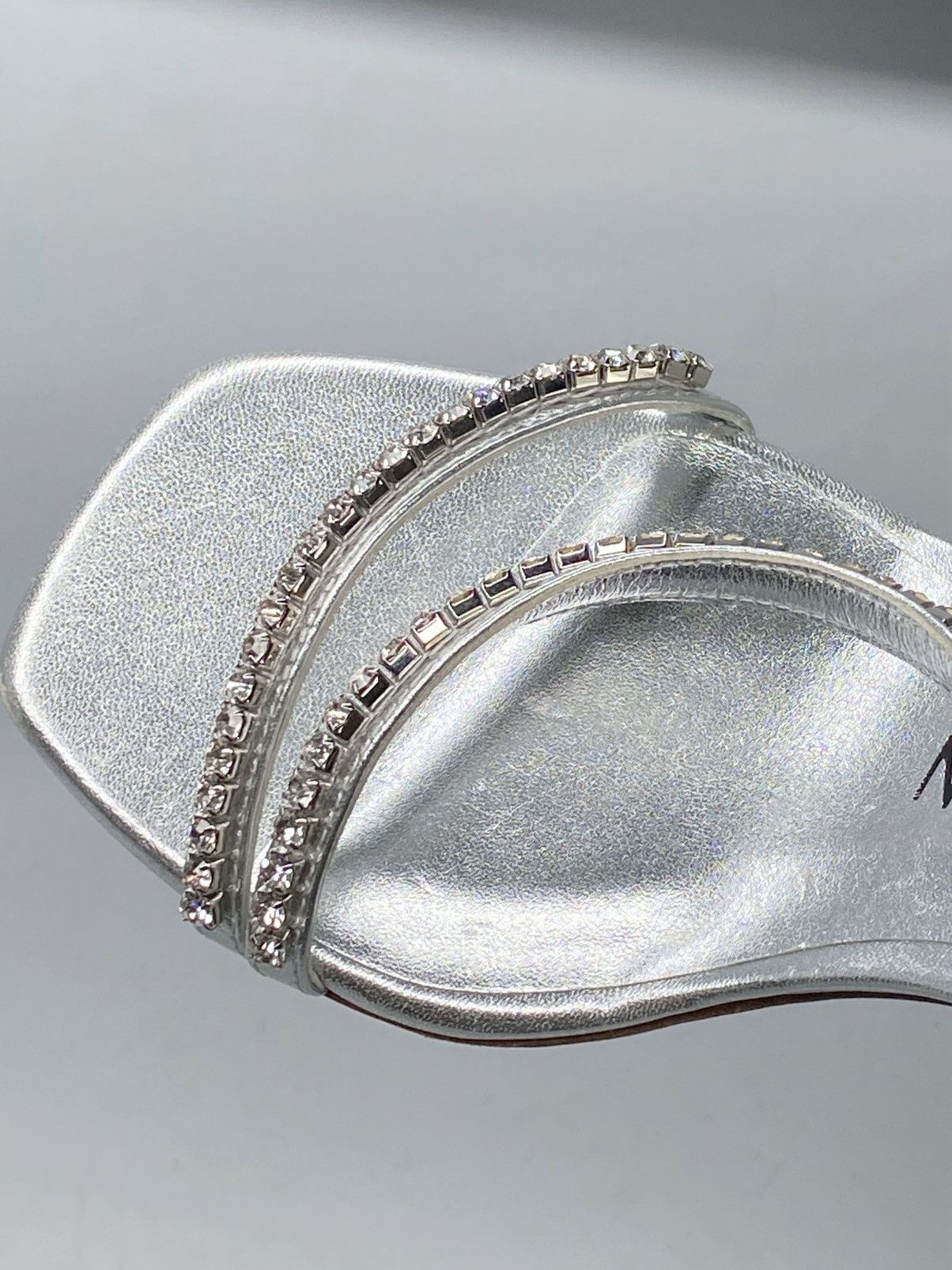 Stuart Weitzman Stuart Weitzman Embellished Metallic Leather Sandals size 6 Size US 6 / IT 36 - 7 Thumbnail