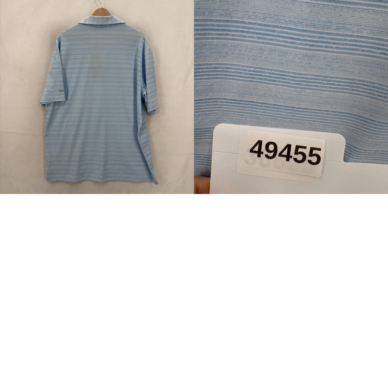 Vintage Walter Hagen Perfect 11 Polo Shirt Mens XL Blue Stripe UPF 50+ NWT Golf Short Sleeve Athletic 11 Polo Shirt Size US XL / EU 56 / 4 - 9 Thumbnail
