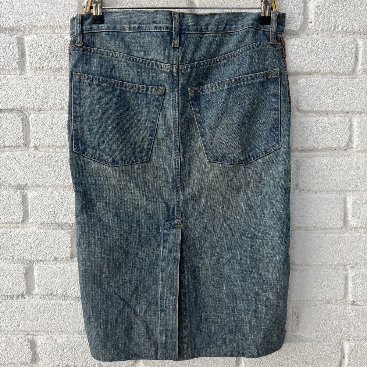 Junya Watanabe Junya Watanabe Wool Skirt Size 32" / US 10 / IT 46 - 2 Thumbnail