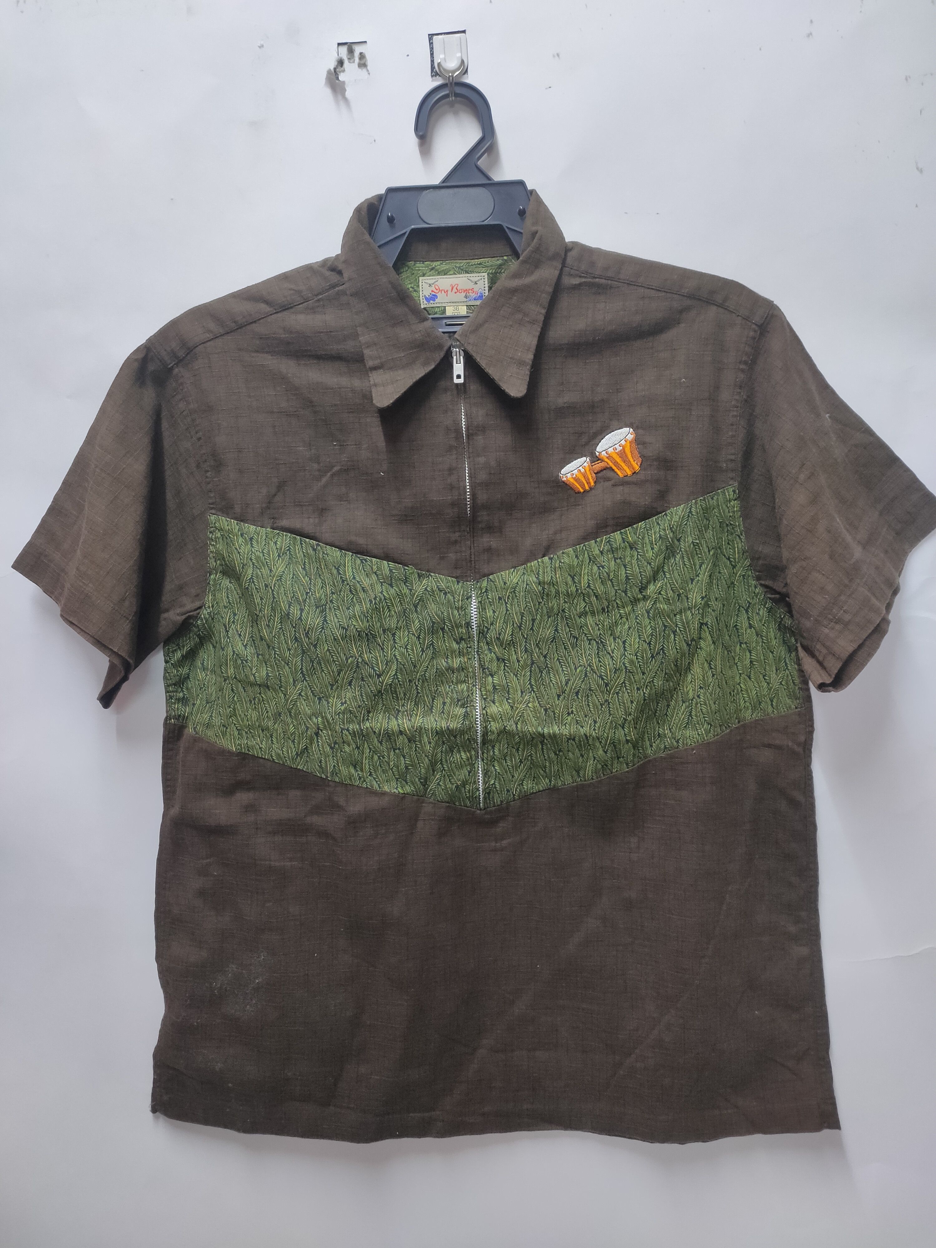 Dry Bones Dry bones zipper shirt Size US S / EU 44-46 / 1 - 2 Thumbnail