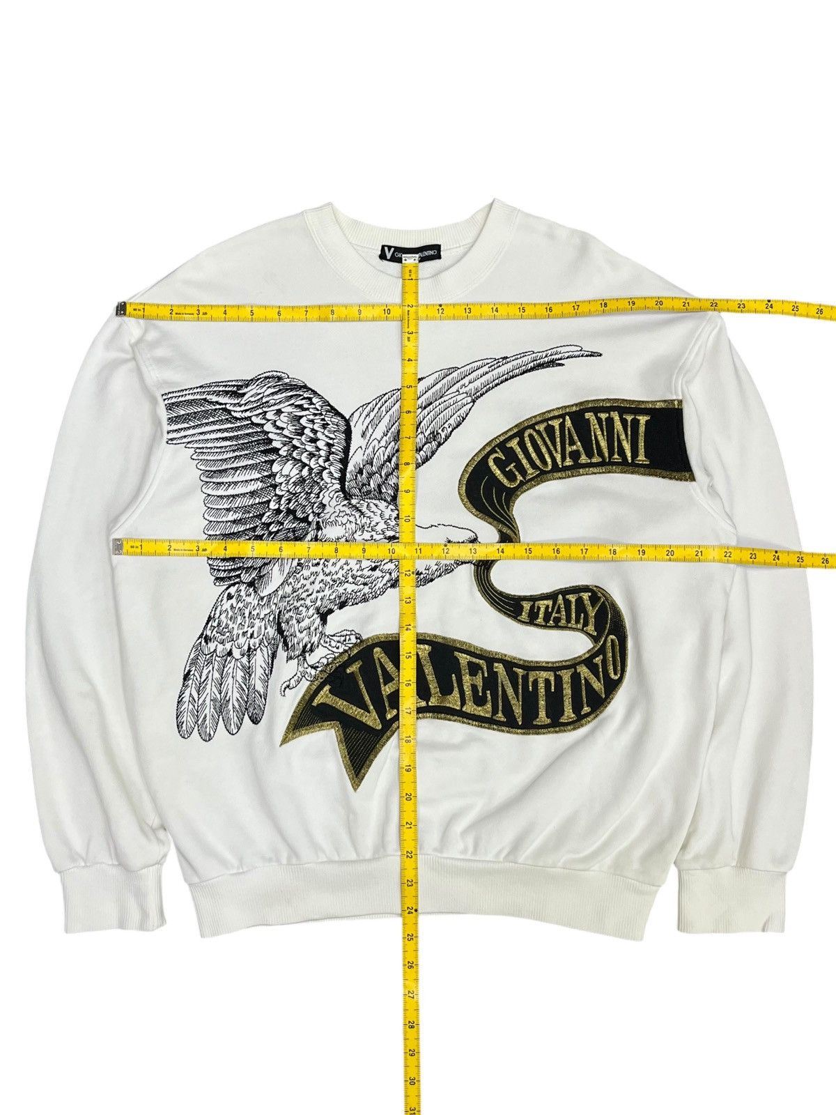 Giovanni Valentino 🦅 Vintage Giovanni Valentino Italy Eagle Embroidery Sweater Size US M / EU 48-50 / 2 - 12 Thumbnail