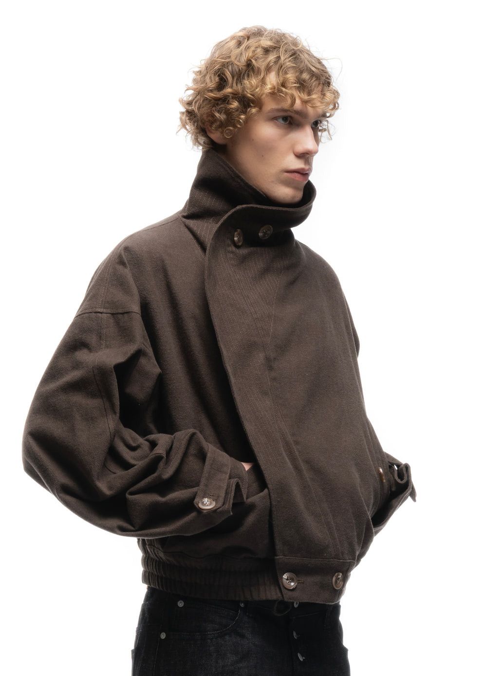 No Faith Studios No faith studios dark brown moleskin jacket Size US M / EU 48-50 / 2 - 1 Thumbnail
