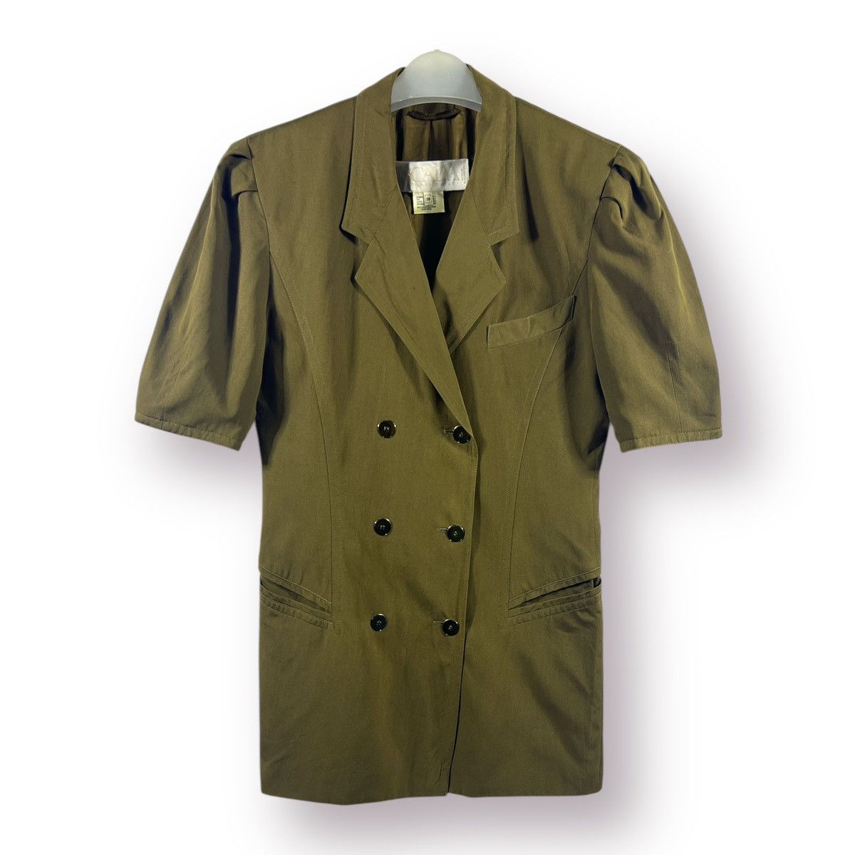 Escada 🔥 ESCADA by Margaretha Ley Silk Double Breasted Coat - 38 Size M / US 6-8 / IT 42-44 - 1 Thumbnail