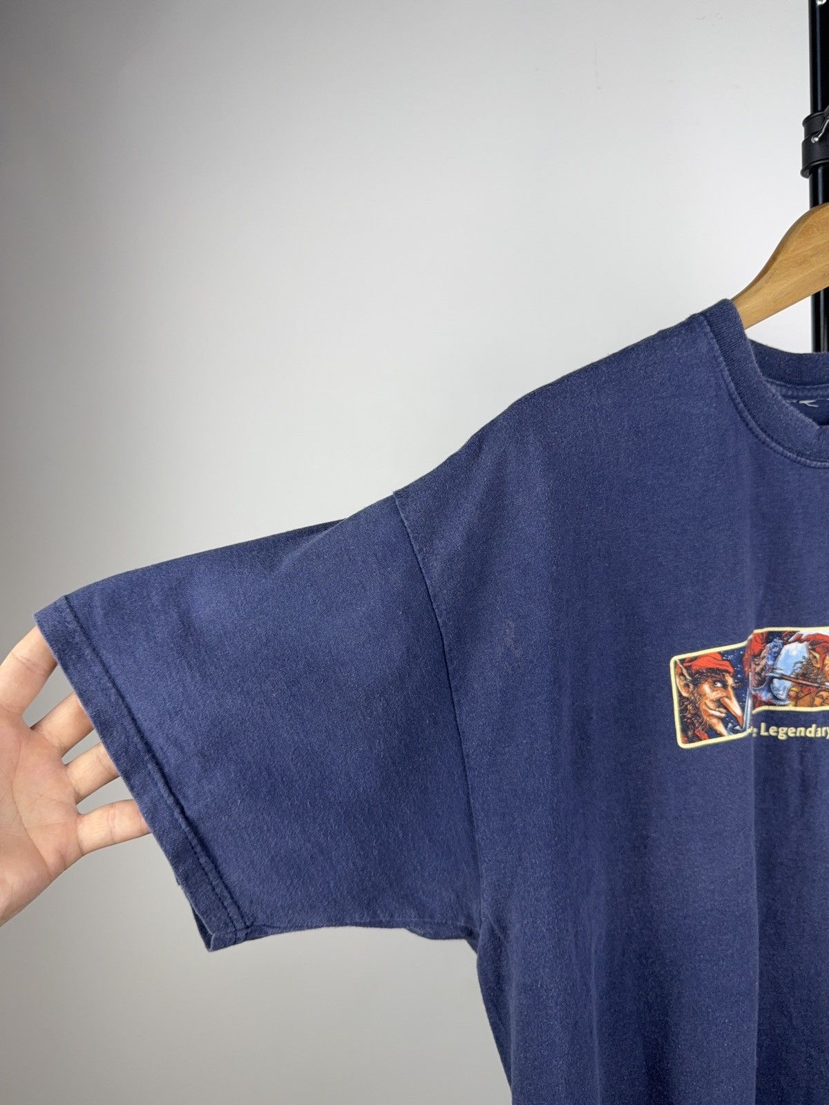 Vintage 00s Humour Hobgoblin Promo T-Shirt Fantasy Graphic Blue Tee Size US L / EU 52-54 / 3 - 4 Thumbnail