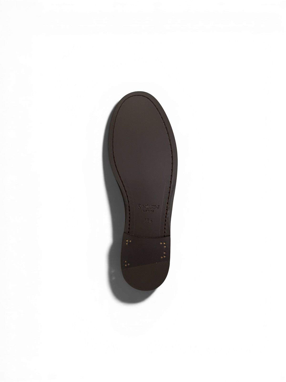 Saint Laurent Paris Saint Laurent YSL Smooth leather loafers Size US 9.5 / IT 39.5 - 10 Thumbnail
