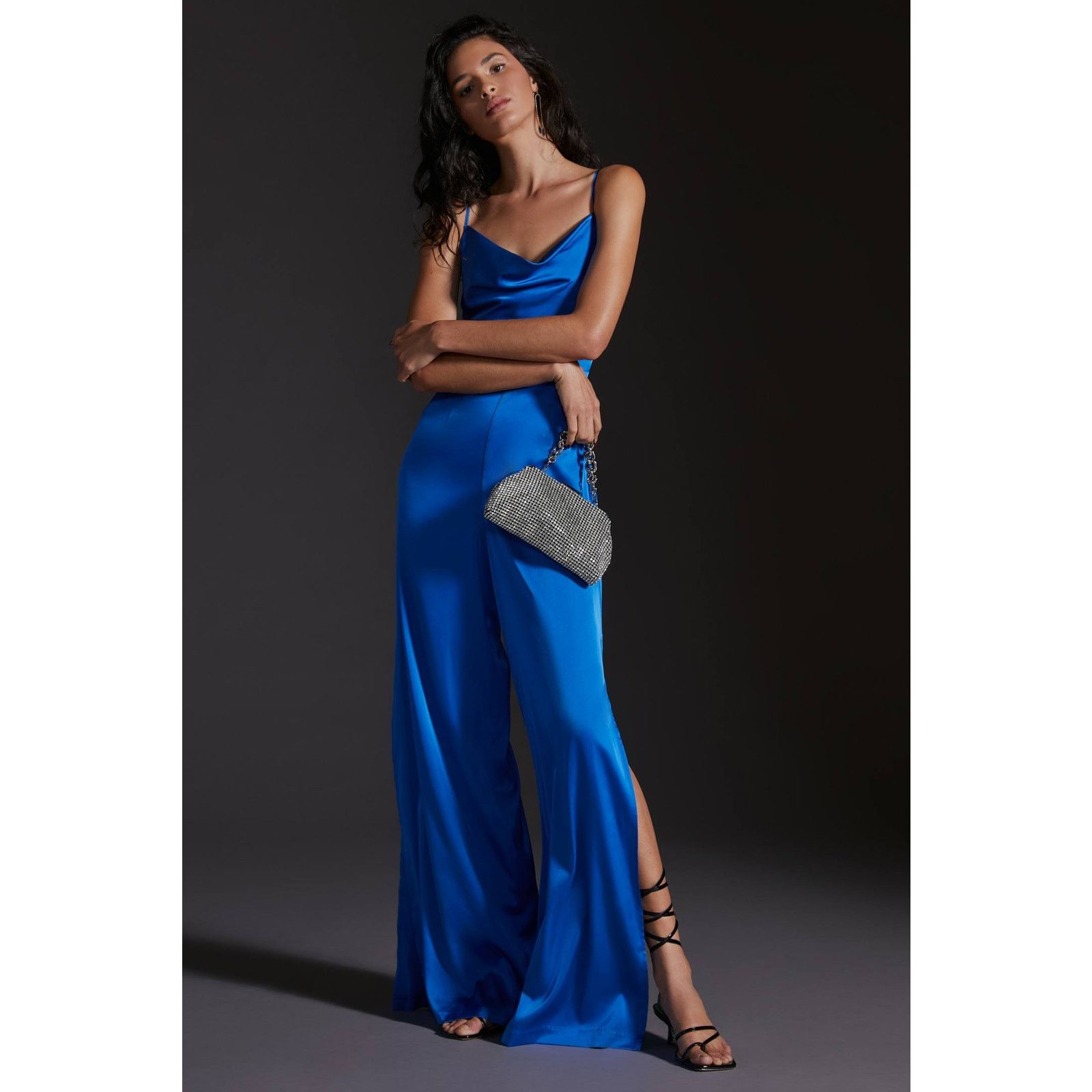 Anthropologie New Anthropologie Hutch Cowl Neck Jumpsuit $188 SIZE 4 Size 27" / US 4 / IT 40 - 1 Thumbnail