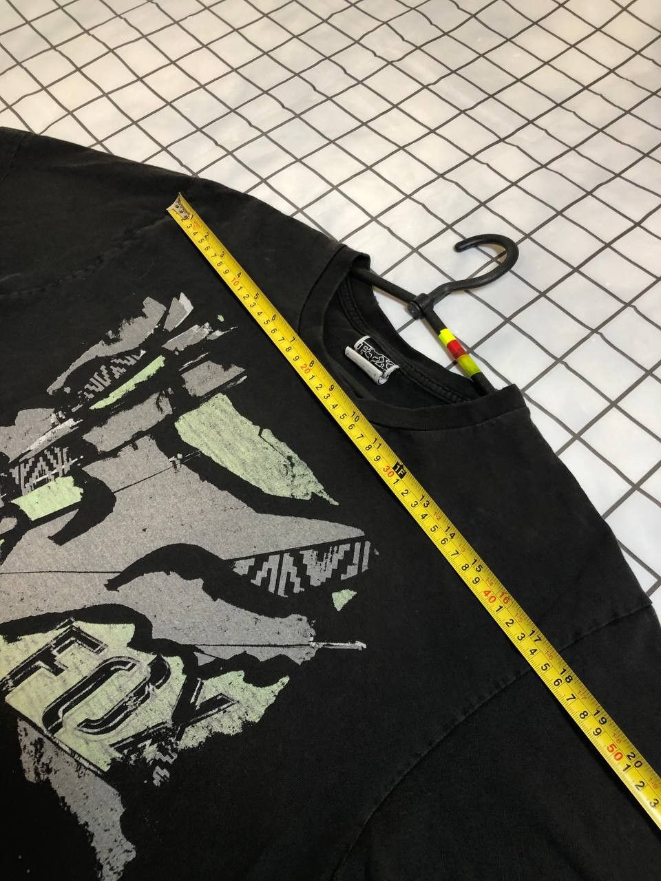Fox Racing Vintage 2000s Fox Racing Graphic T Shirt Black Rare Size US L / EU 52-54 / 3 - 12 Thumbnail