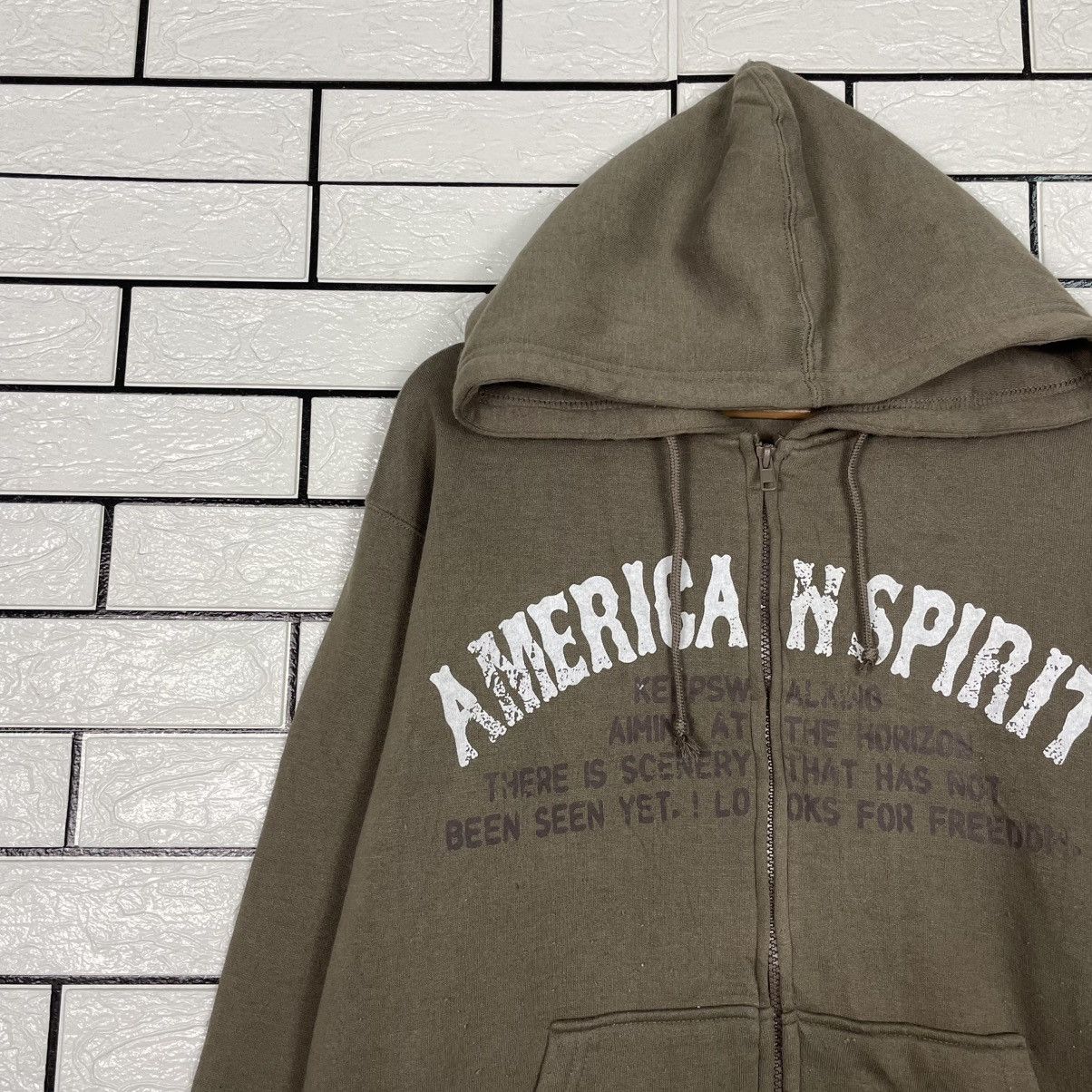 Other Vintage Oblo Design American Spirit Zipper Hoodie Size US L / EU 52-54 / 3 - 6 Thumbnail