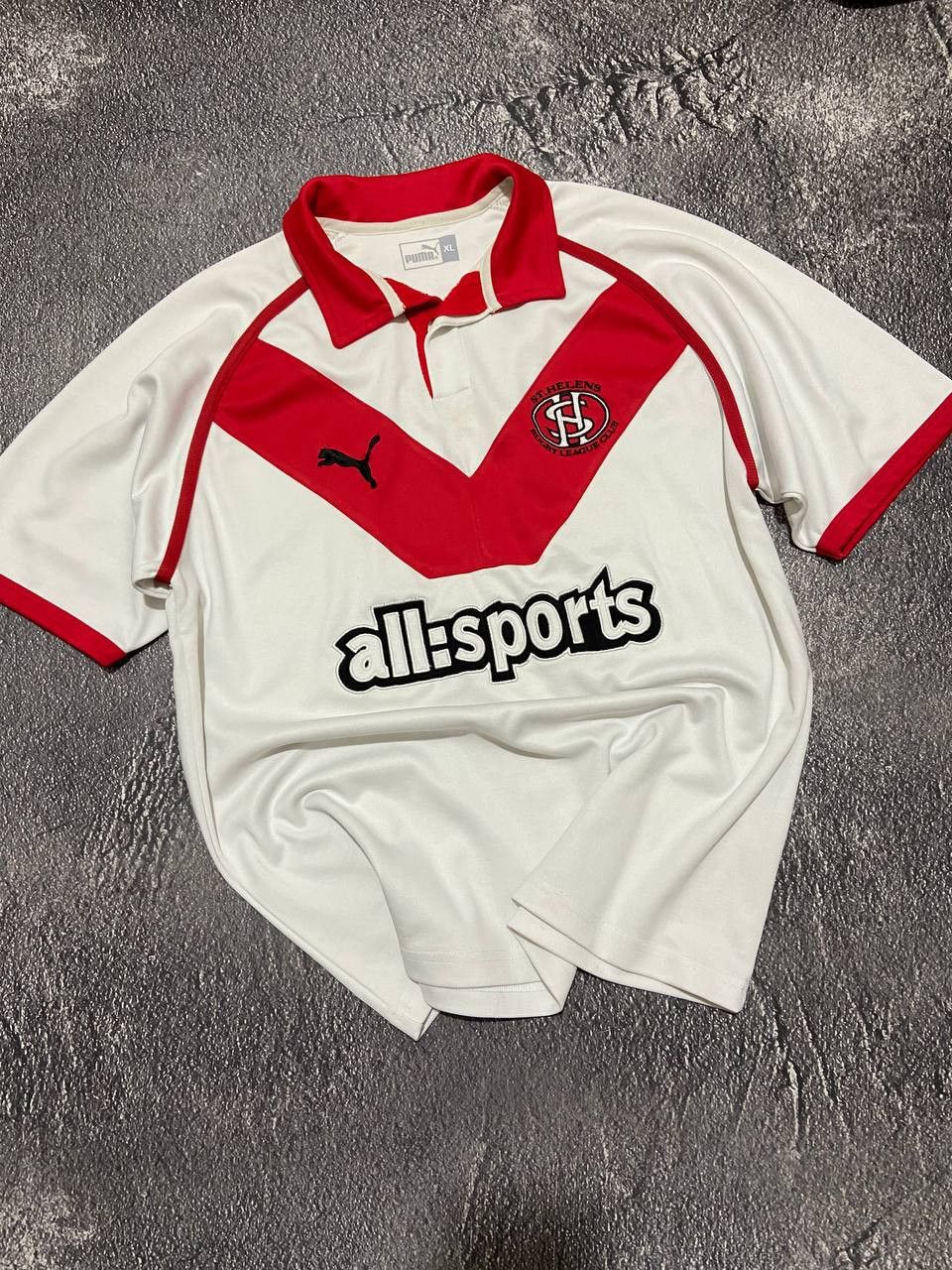 Puma Vintage Puma St.Hellens rugby jersey Size US XL / EU 56 / 4 - 1 Thumbnail