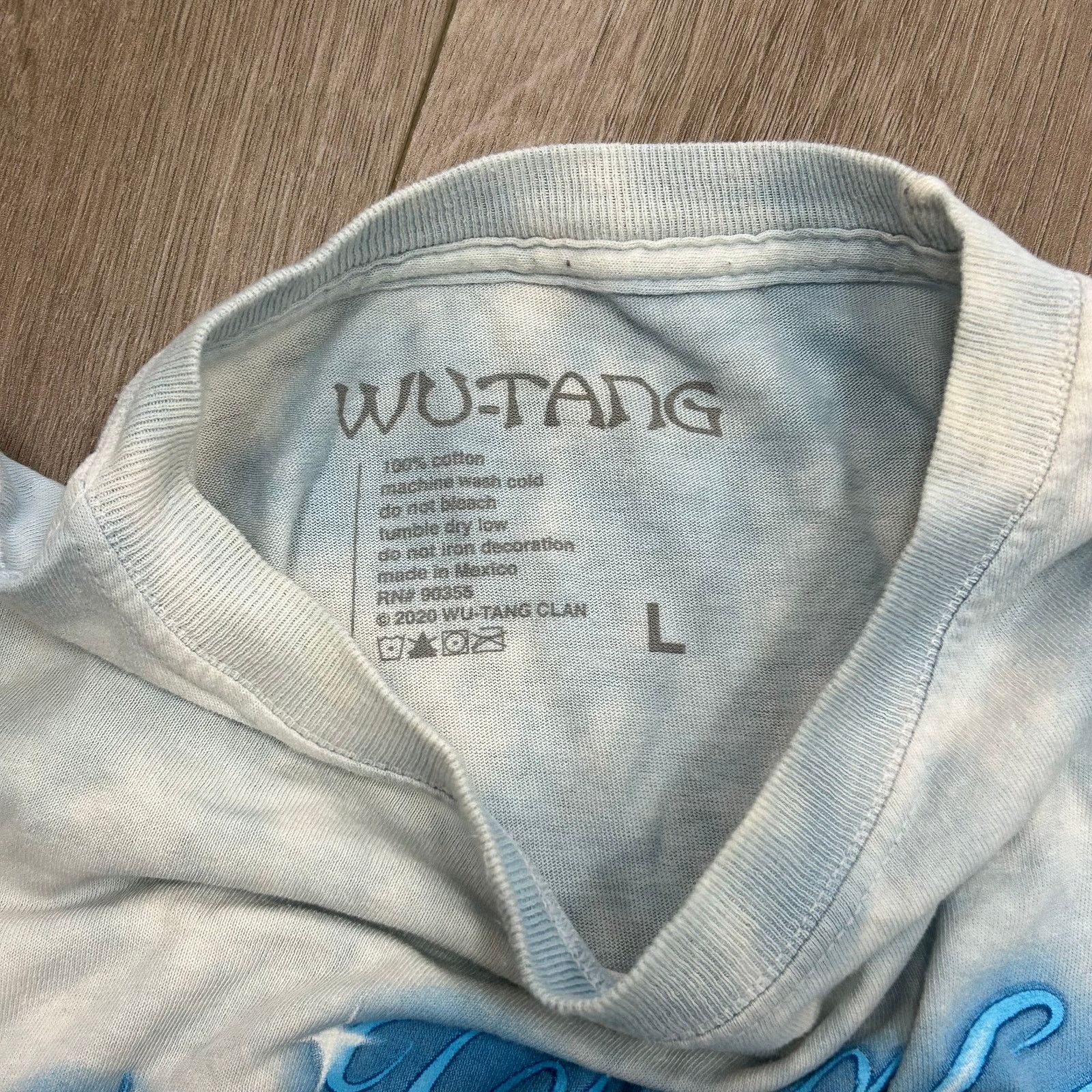 Hot Topic Wu-Tang Clan 36 Chambers Tie-Dye Long-Sleeve T-Shirt Tee Size US L / EU 52-54 / 3 - 6 Thumbnail