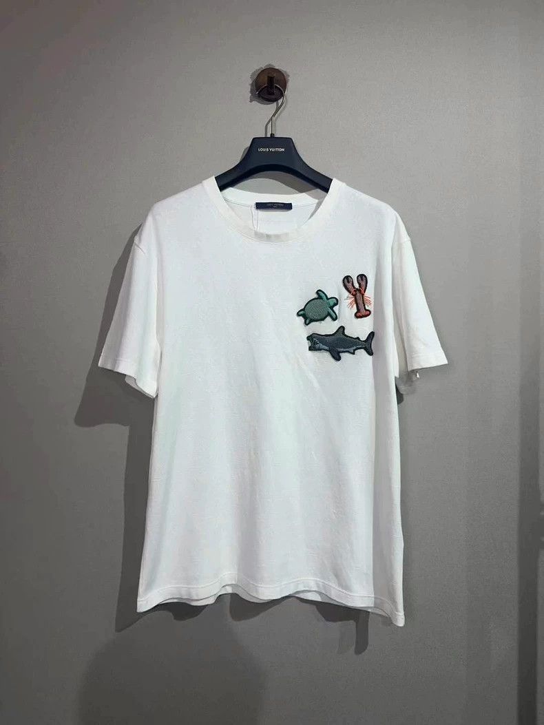 Louis Vuitton Louis Vuitton Ocean Beaded Short Sleeve Size US L / EU 52-54 / 3 - 1 Thumbnail