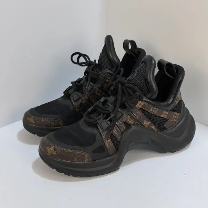 Louis Vuitton Louis Vuitton Archlight Black Sneakers for Women -2508 Size US 8.5 / IT 38.5 - 1 Thumbnail