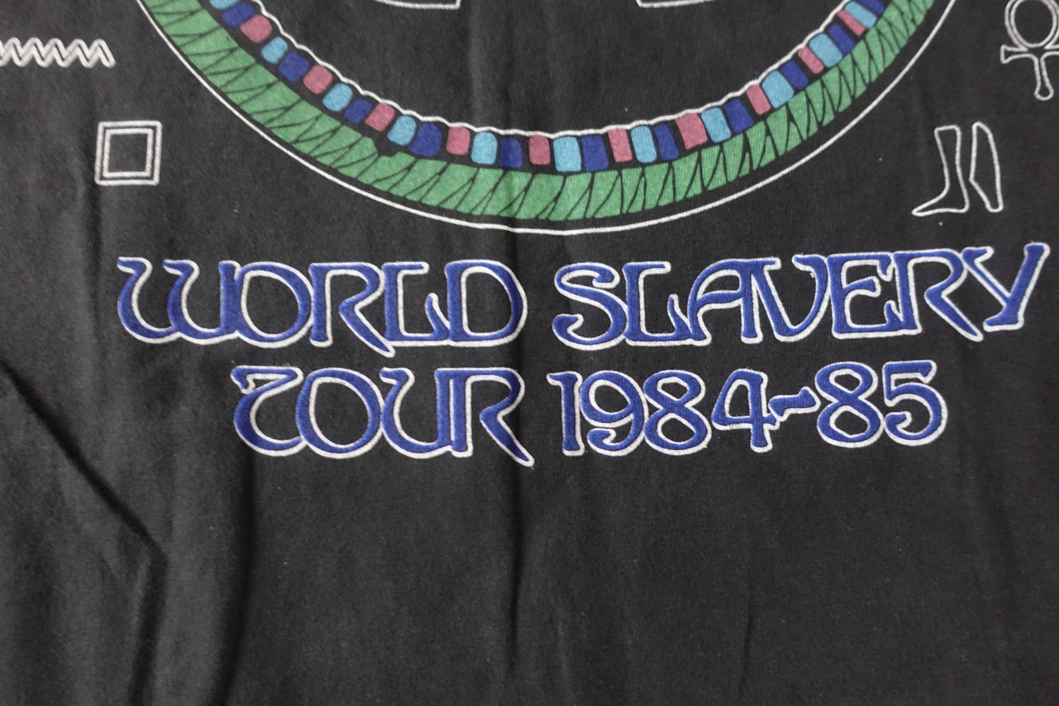 Band Tees Iron Maiden "World Slavery Tour '84-'85" Brockum Size US XL / EU 56 / 4 - 8 Thumbnail