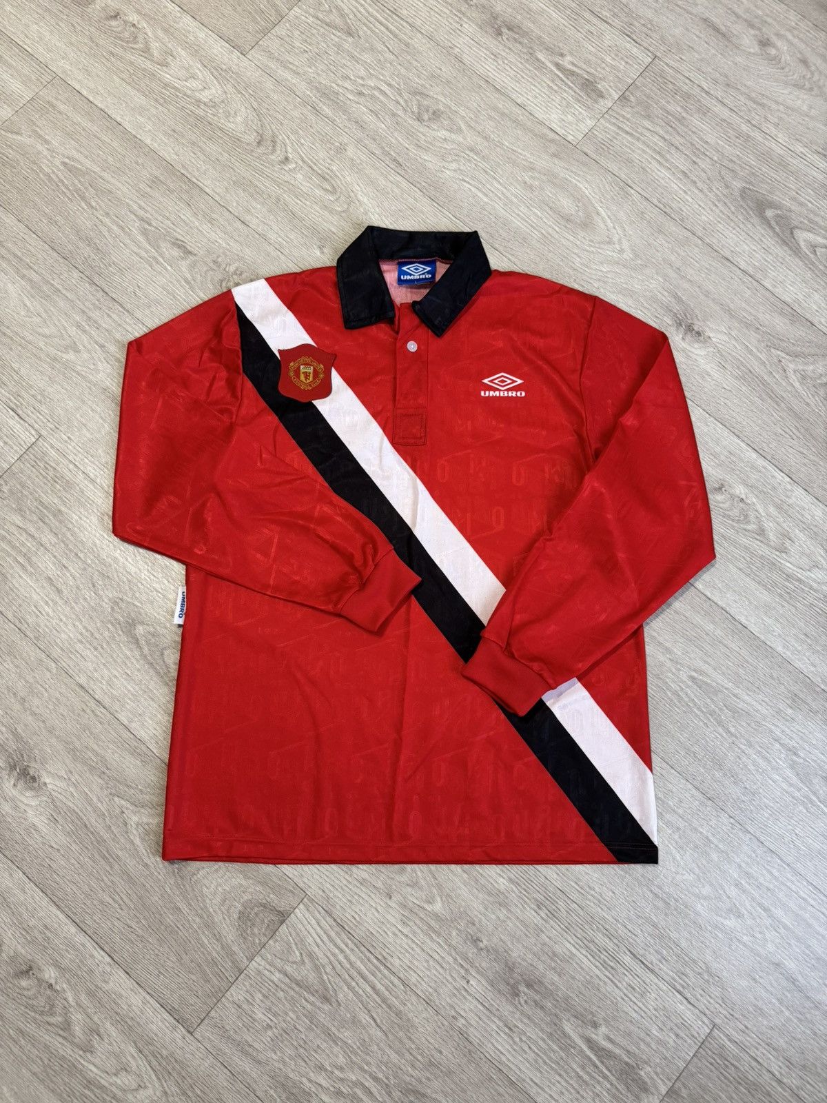 Umbro × Vintage 🔷Rare Vintage Umbro Manchester United Soccer jersey 90s🔷 Size US L / EU 52-54 / 3 - 1 Thumbnail