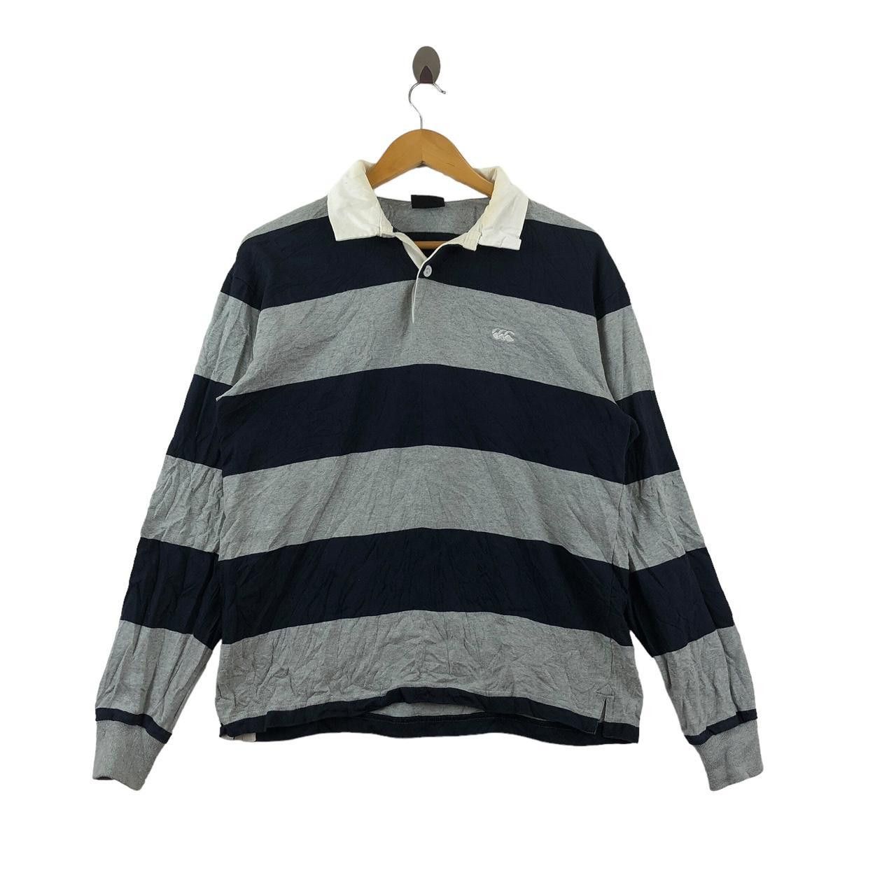 Canterbury of New Zealand CANTERBURY RUGBY New Zealand Striped Jersey Shirt Polo Tee Size US M / EU 48-50 / 2 - 1 Thumbnail