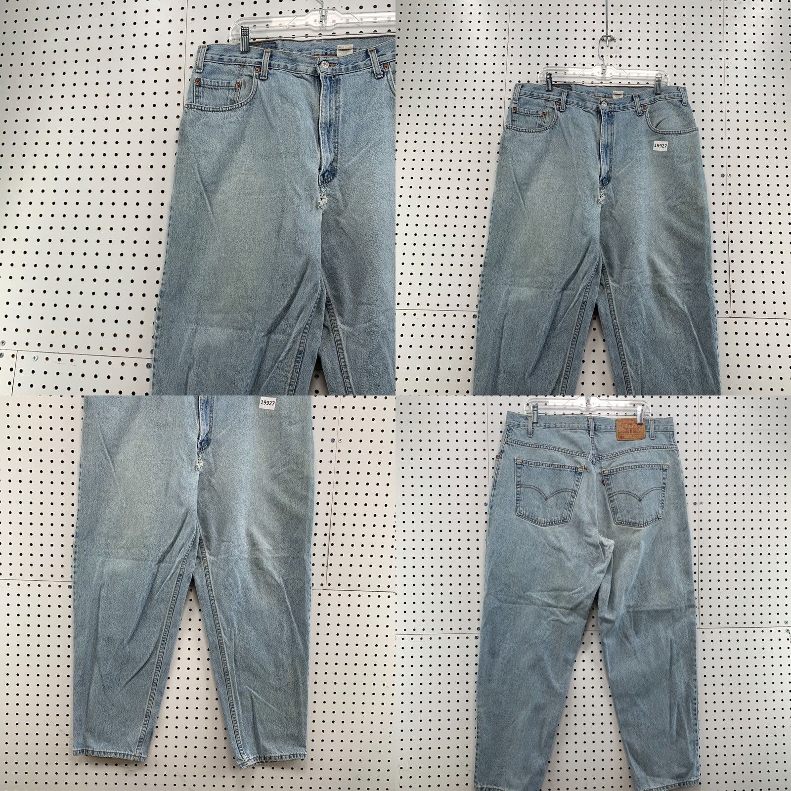 Levi's Vintage 90s Levi'S 560 Jeans Mens Blue Denim 38x30 Tapered Size US 38 / EU 54 - 8 Thumbnail
